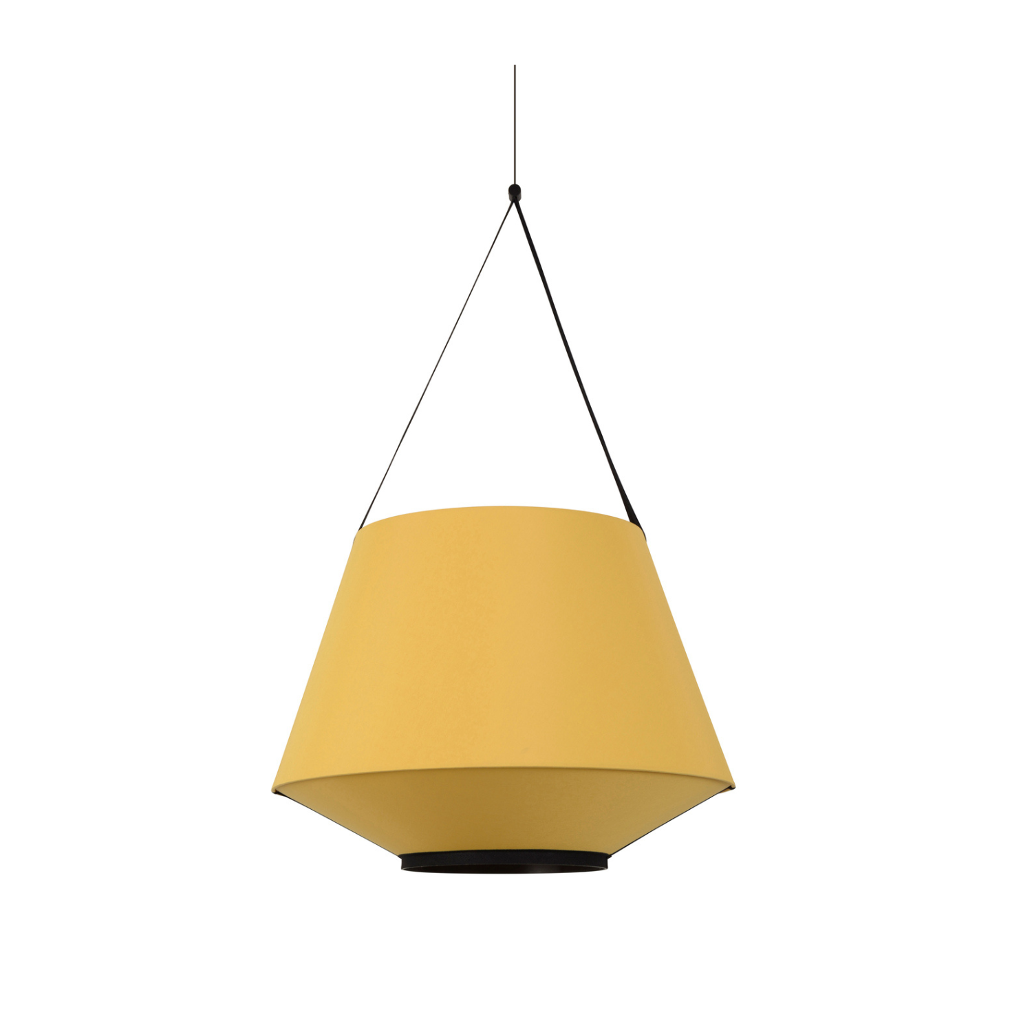 Carrie hanging lamp yellow