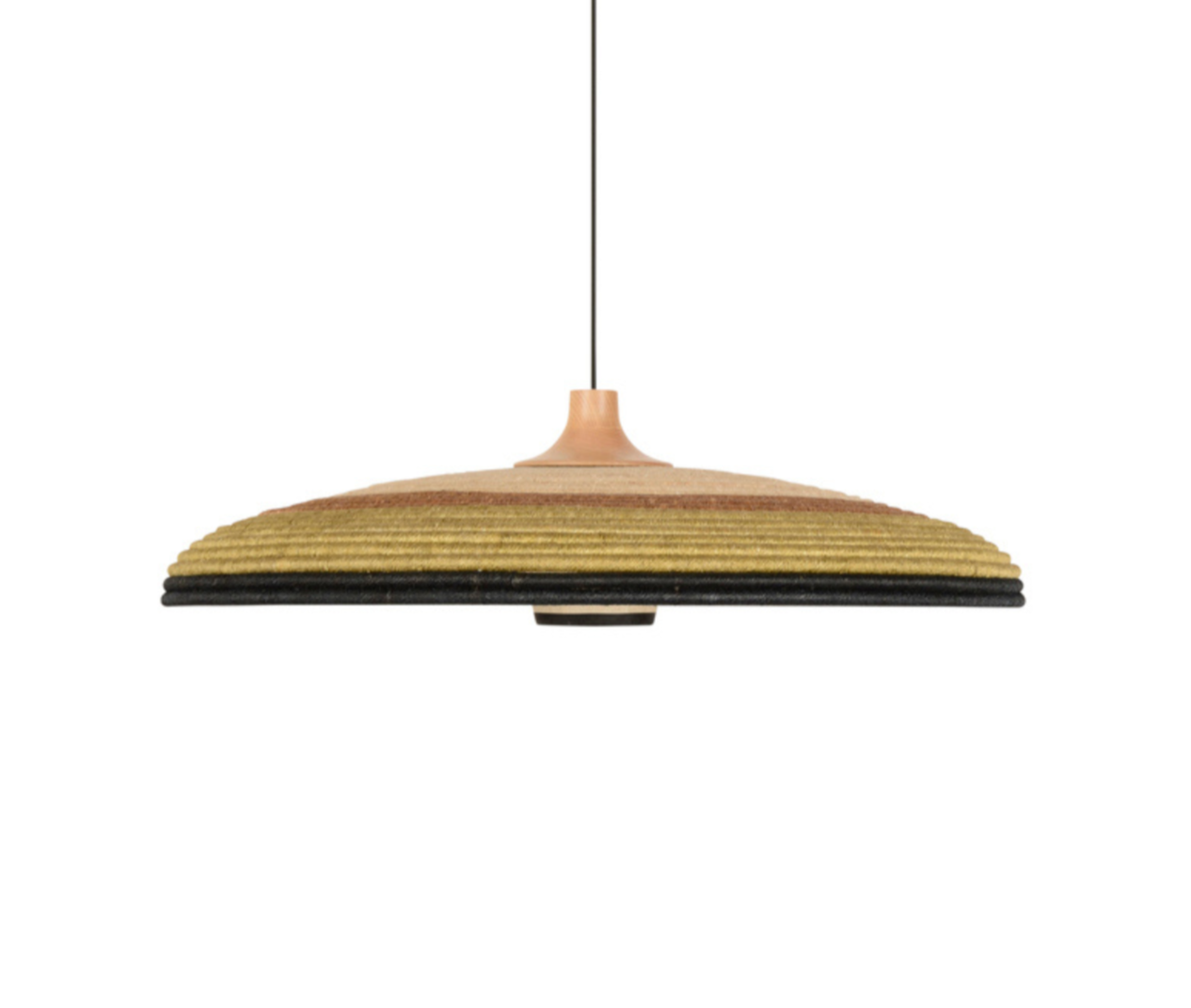 Závesná lampa GRASS zelená