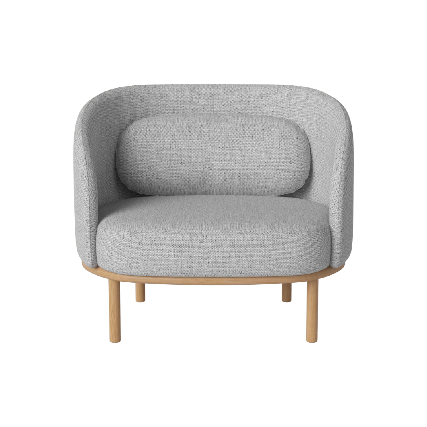 Fotel FUUGA základňa z dubového dreva