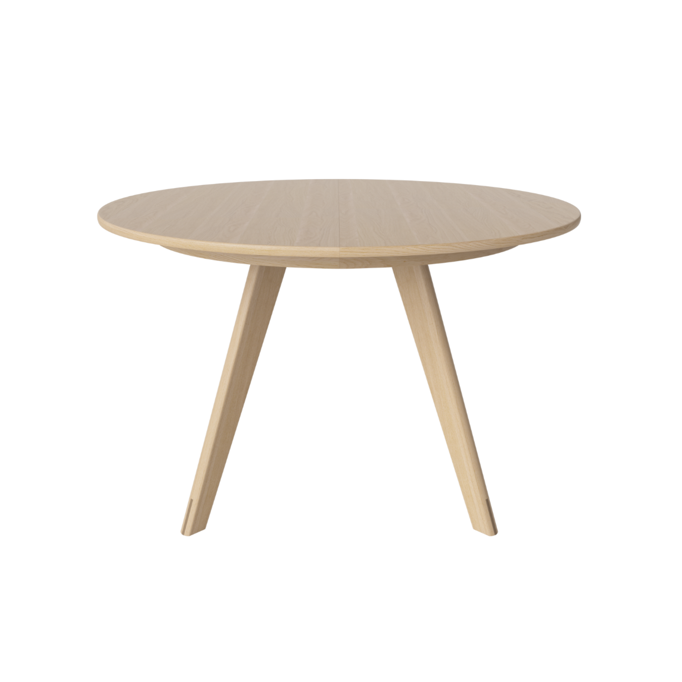 Stôl SOFT MOOD s podstavou z bieleného dubového dreva