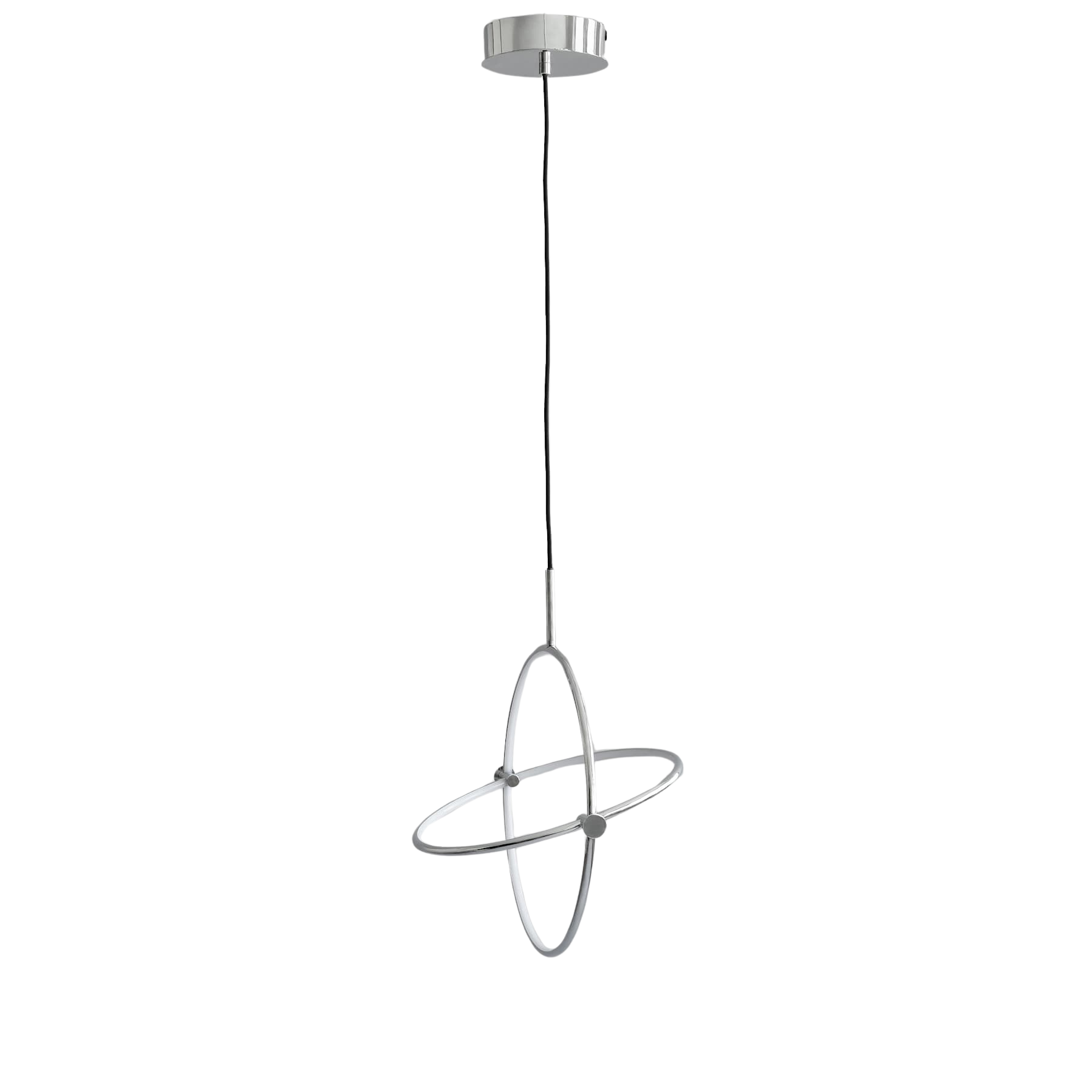 Závesná lampa MARU strieborná