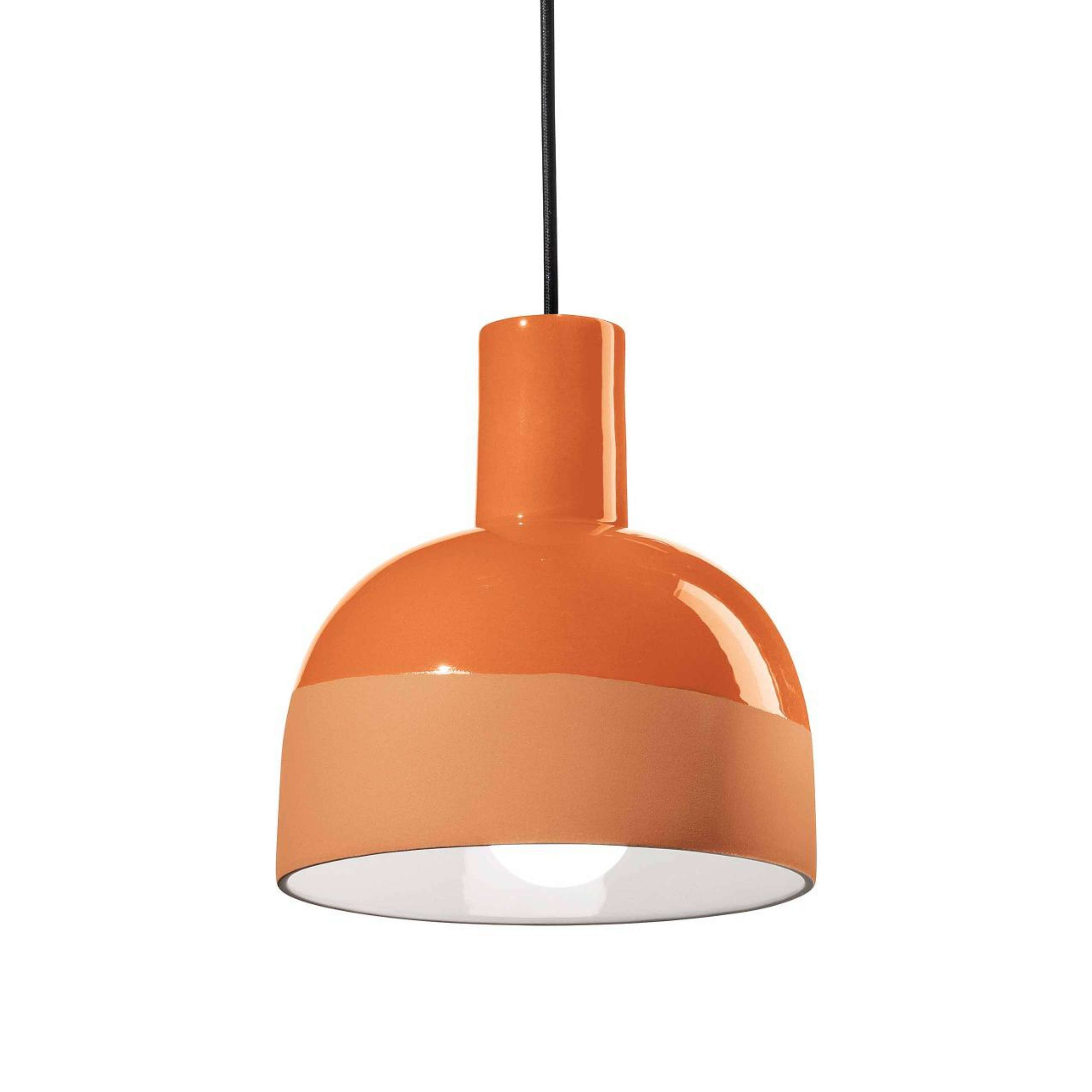 Závesná keramická lampa CAXIXI oranžová