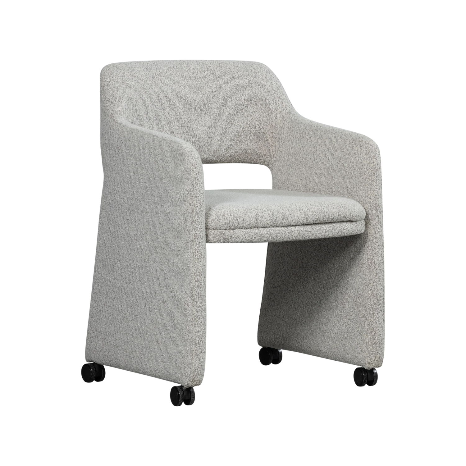 LYRIC gray wheeled chair