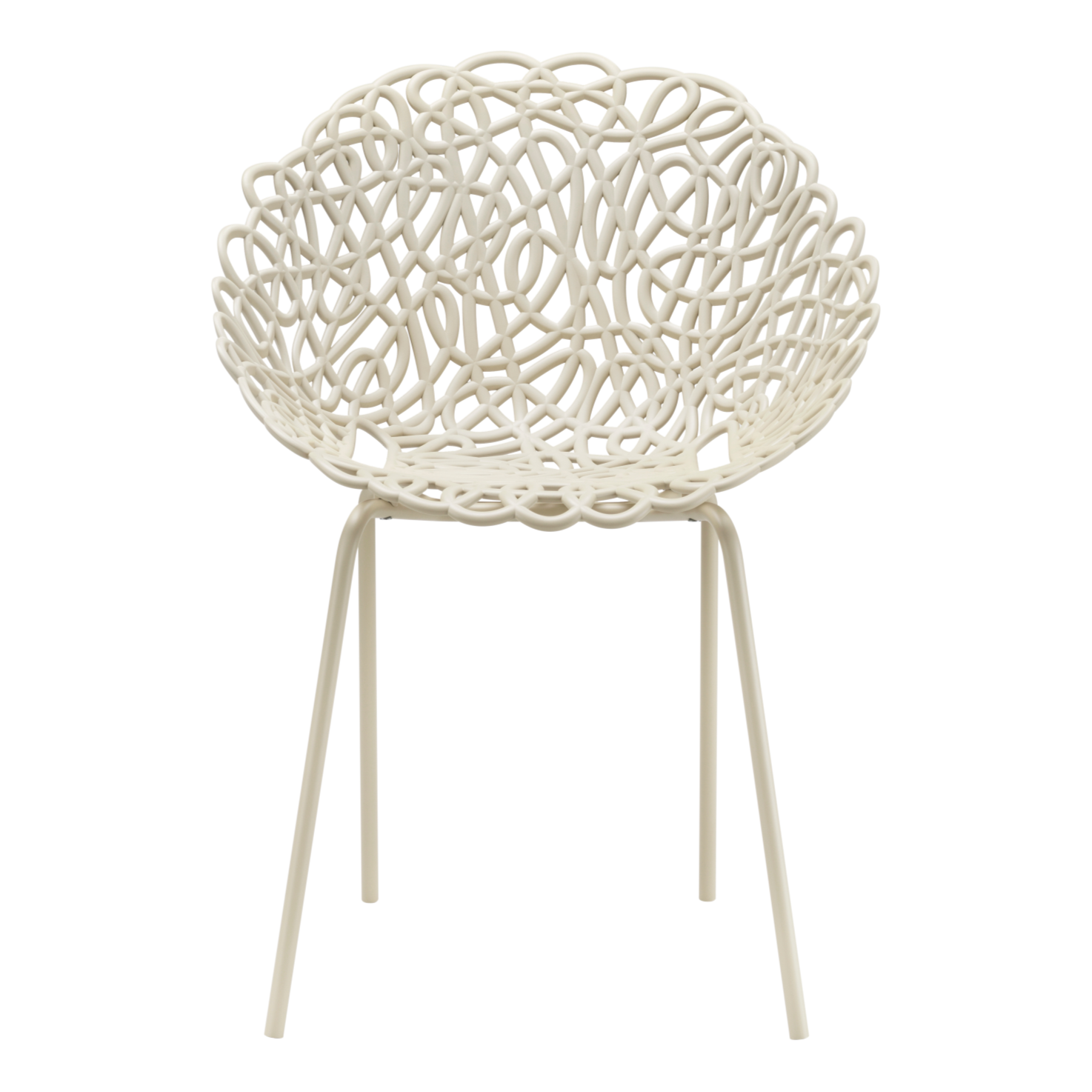 Súprava záhradných stoličiek BACANA krémová