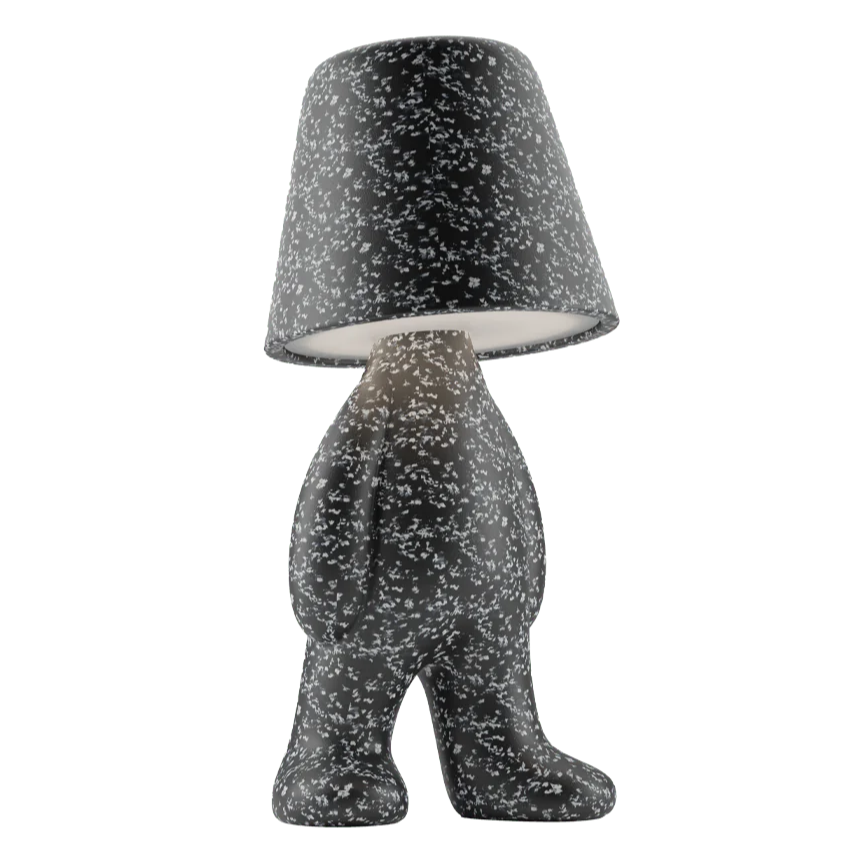 Lampička VEĽKÝ BRAT čierny mix