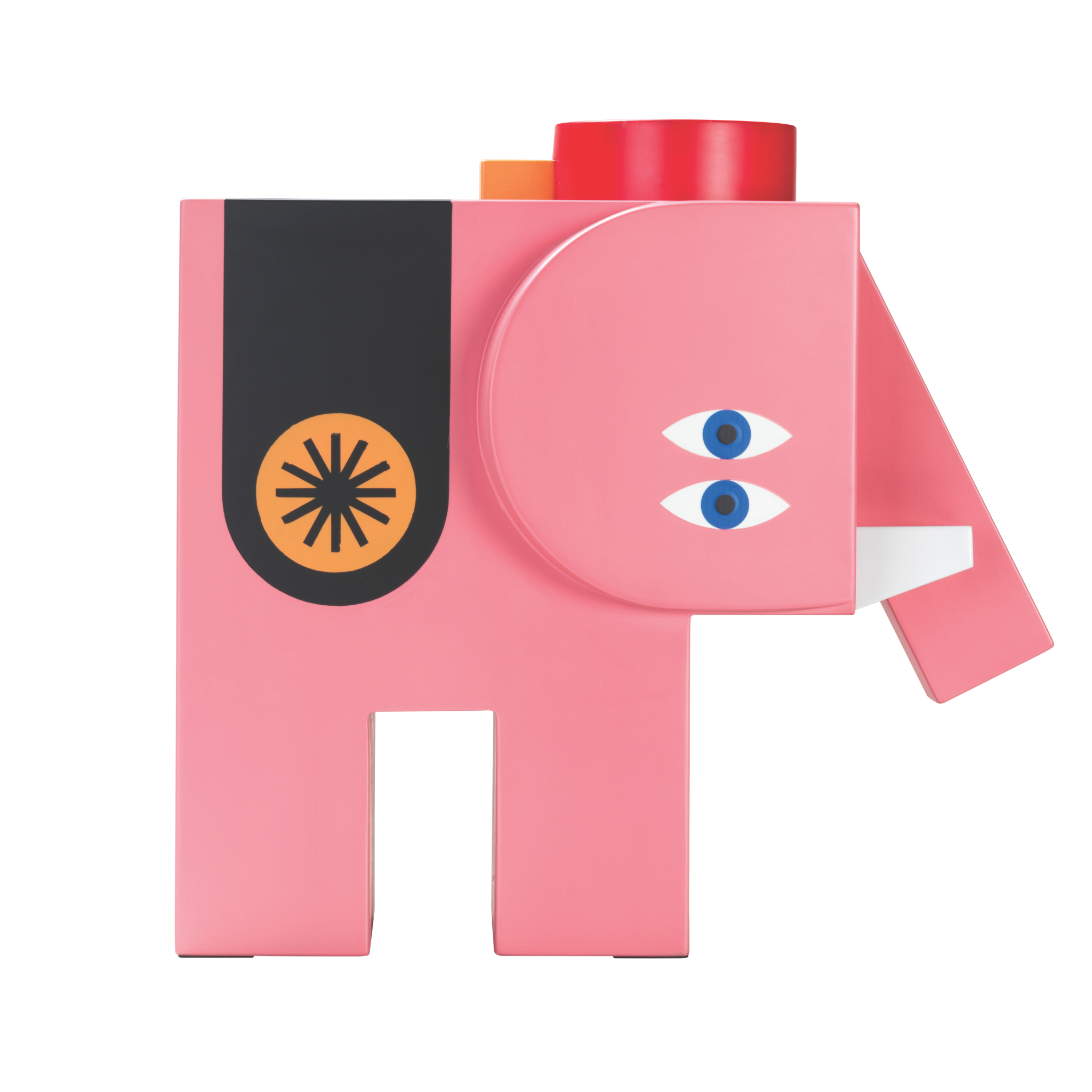 Kávový stolík OGGIAN JUMBO ružový