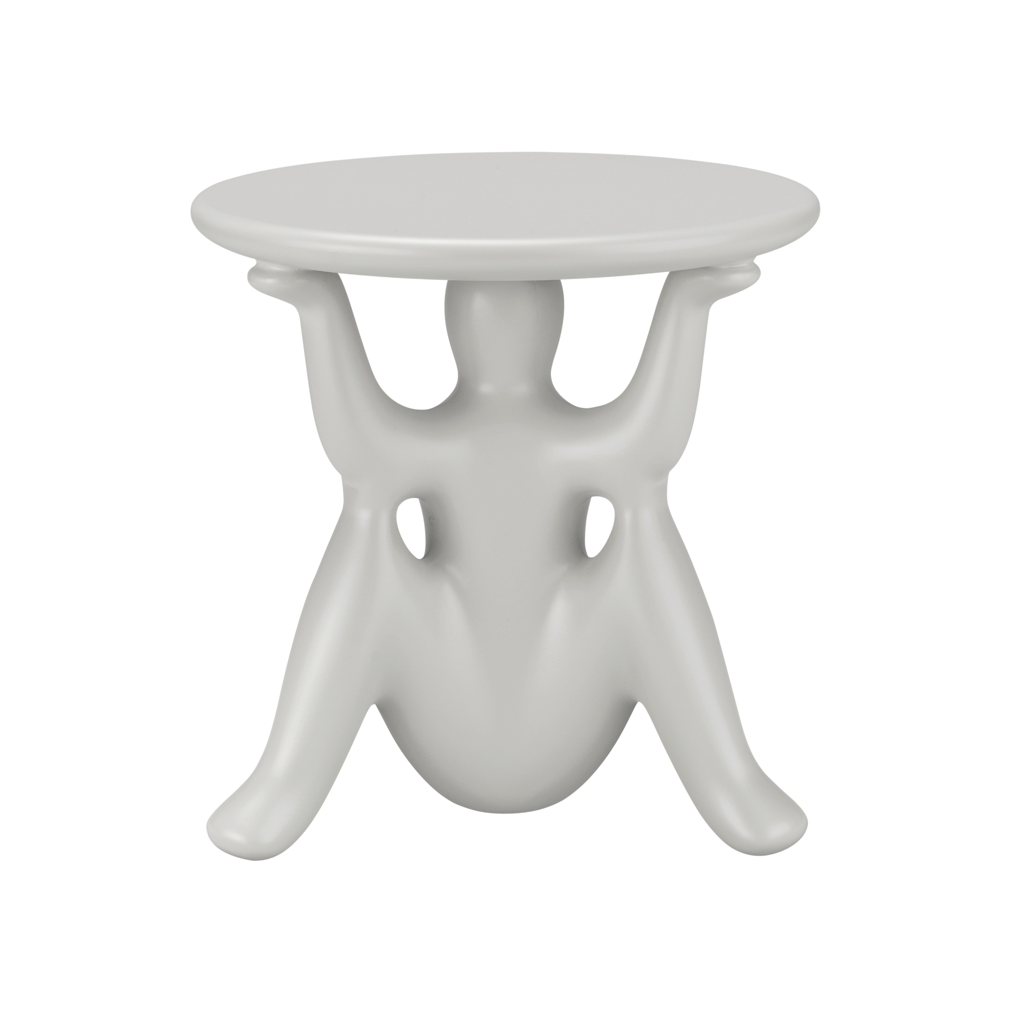 Bočný stolík HELPYOURSELF šedý