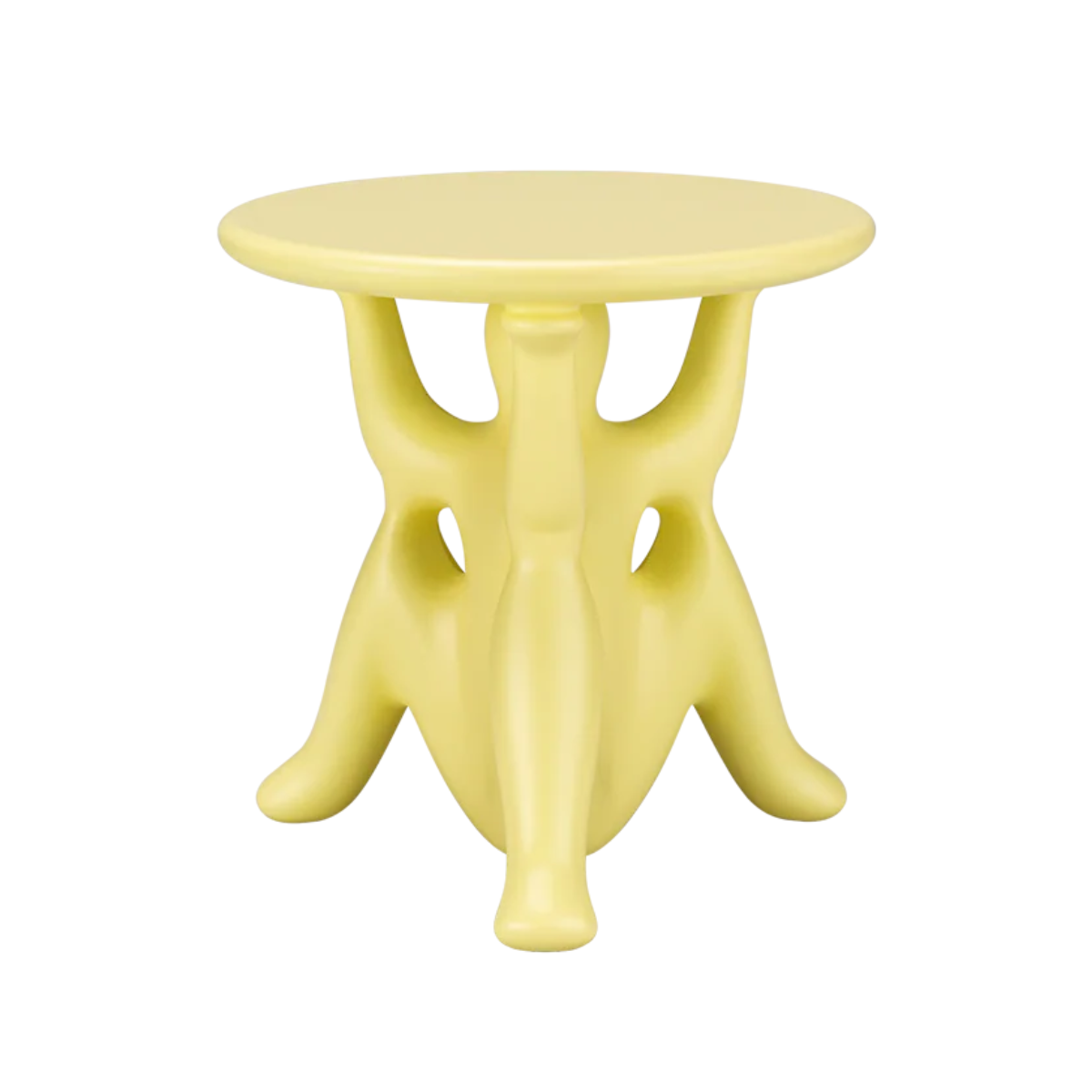 Bočný stolík HELPYOURSELF žltý