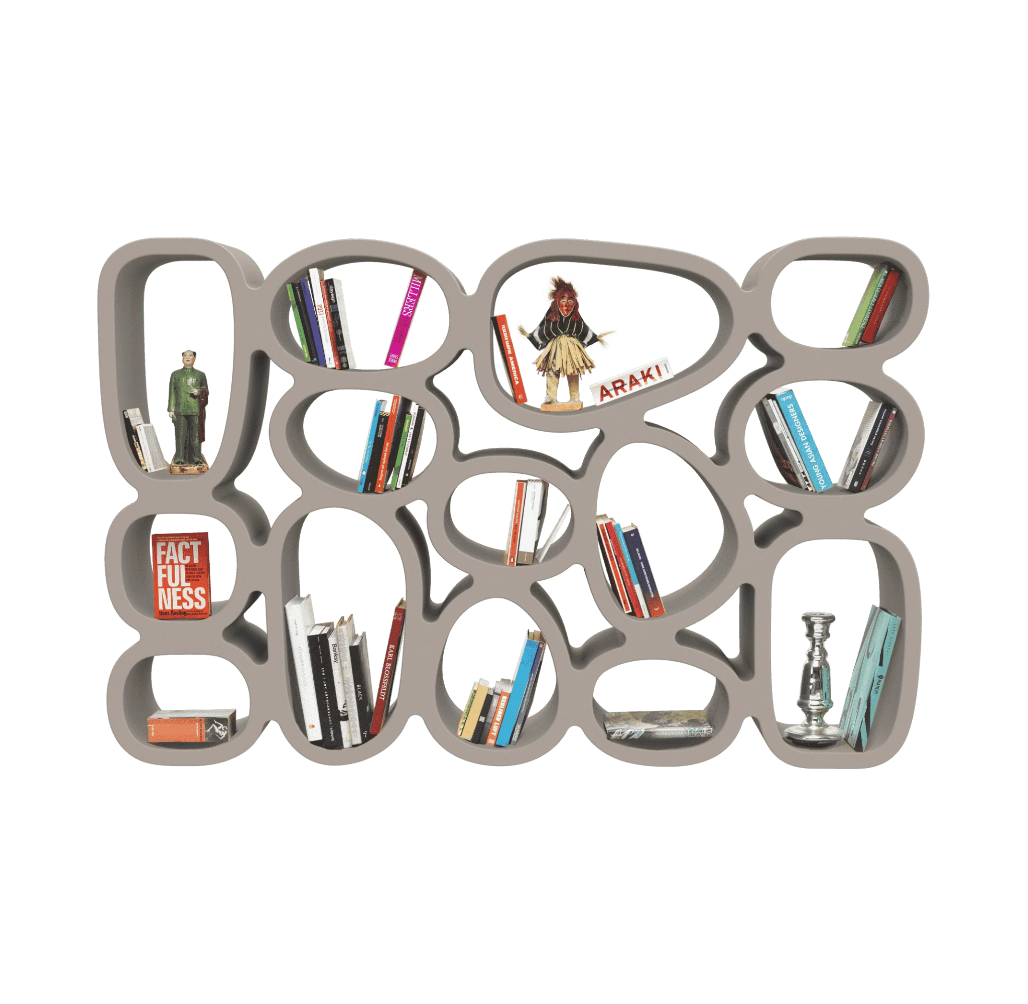 Knižnica KOIBUCHI šedá