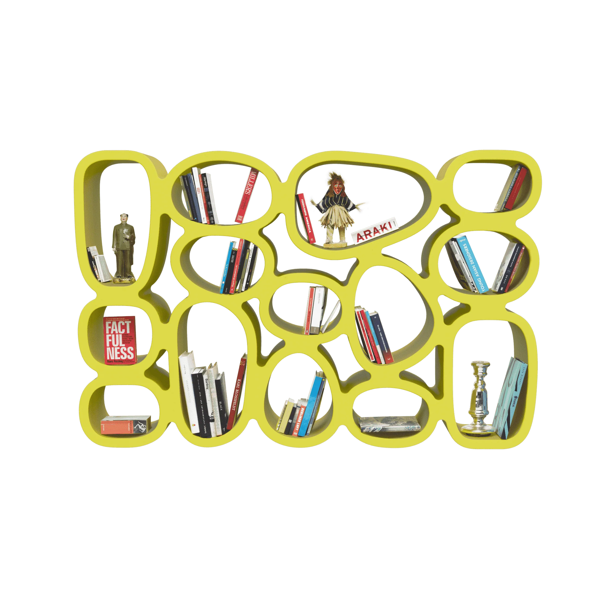 Knižnica KOIBUCHI horčicovo žltá