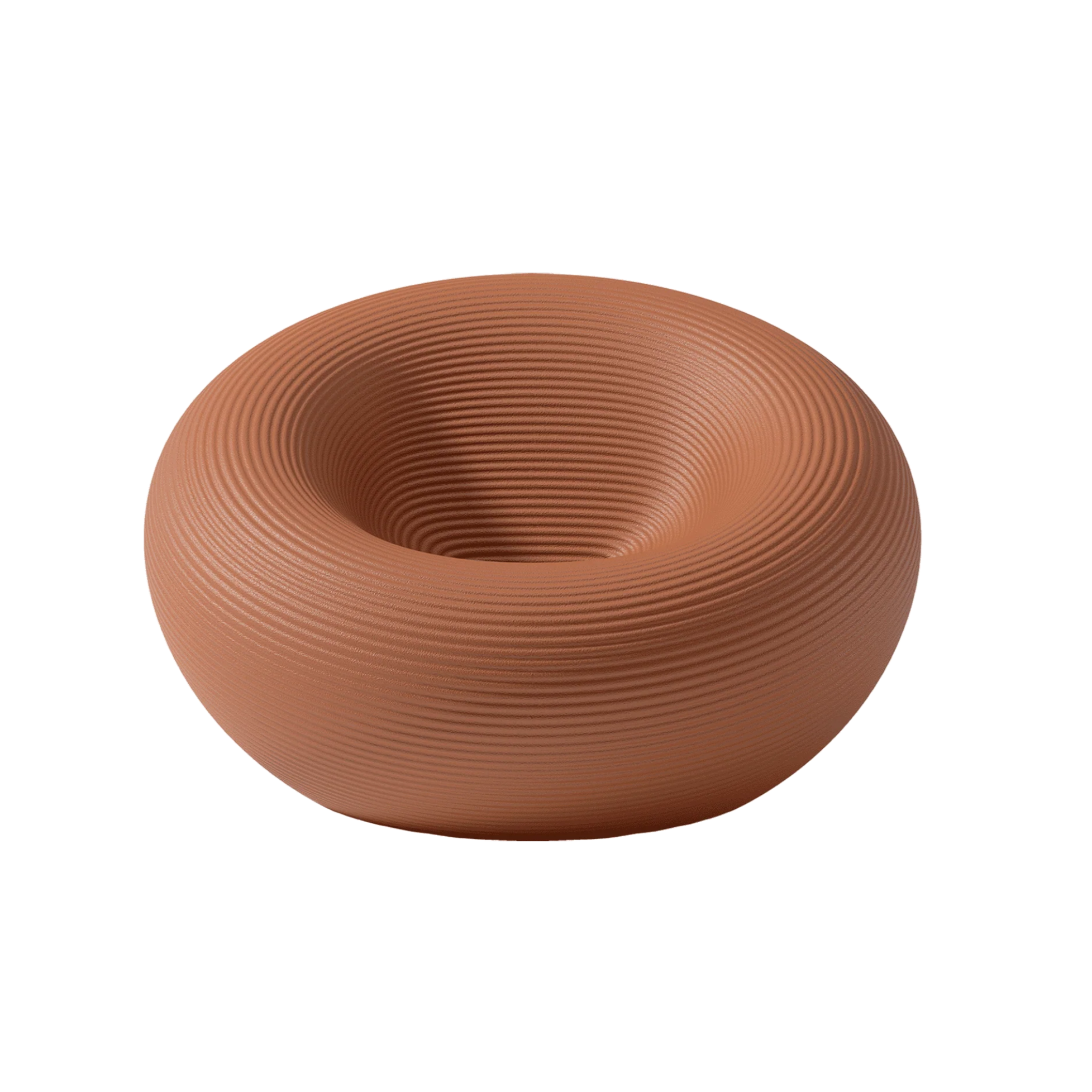 NAMI terracotta outdoor armchair