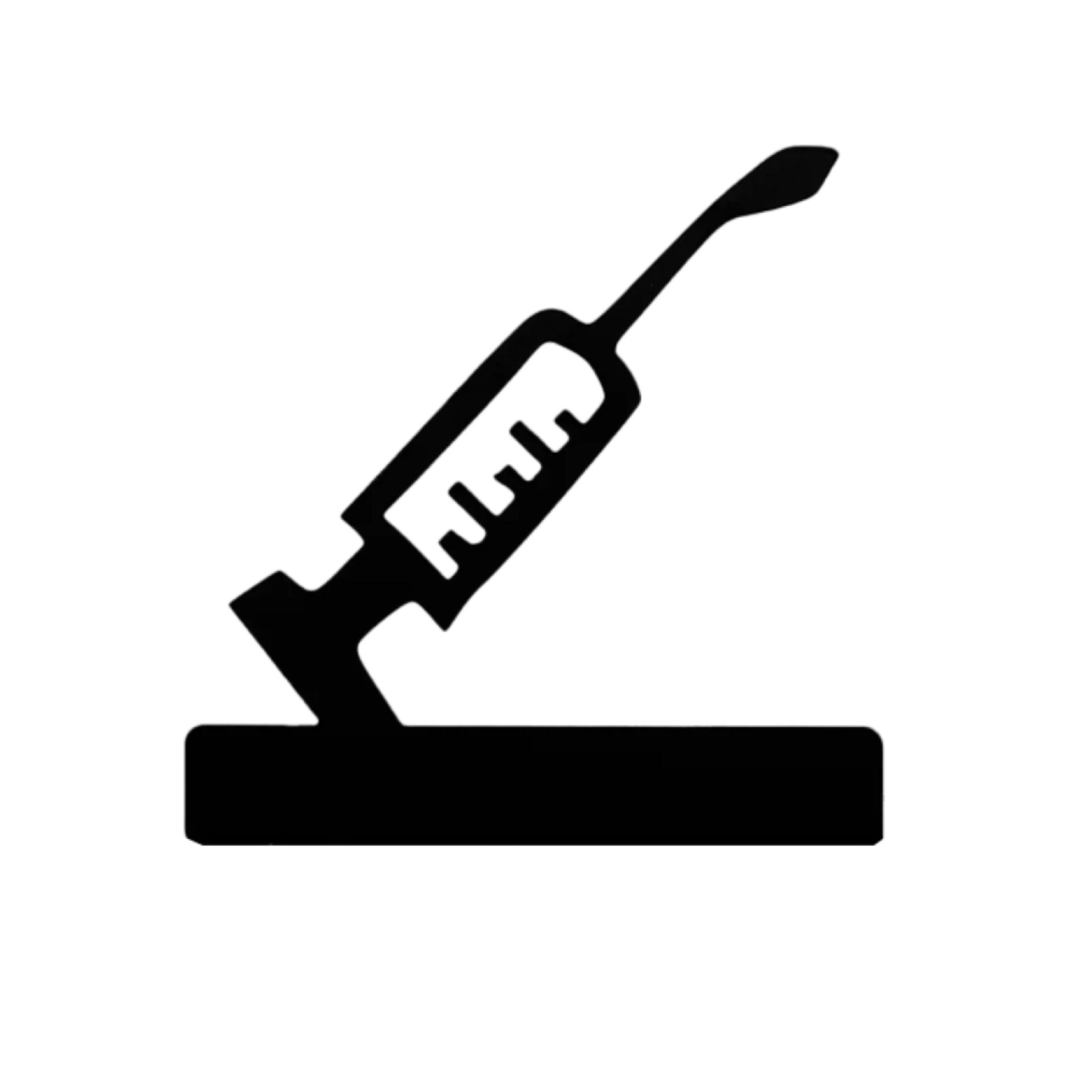 Podpórka do książek NURSE czarny