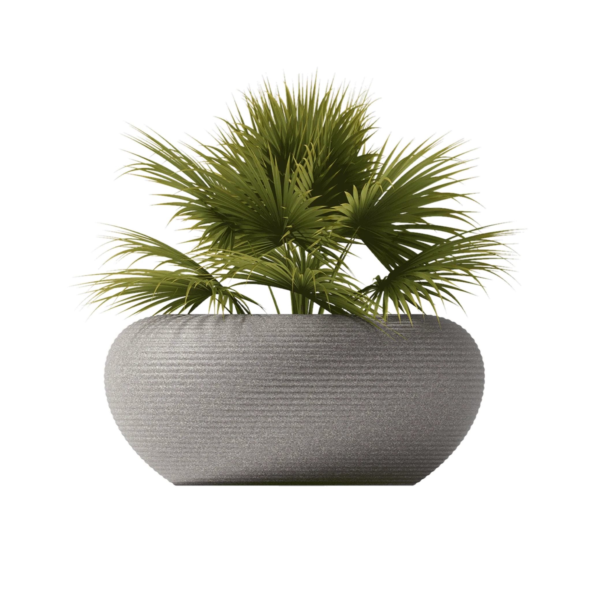 NAMI outdoor planter warm gray
