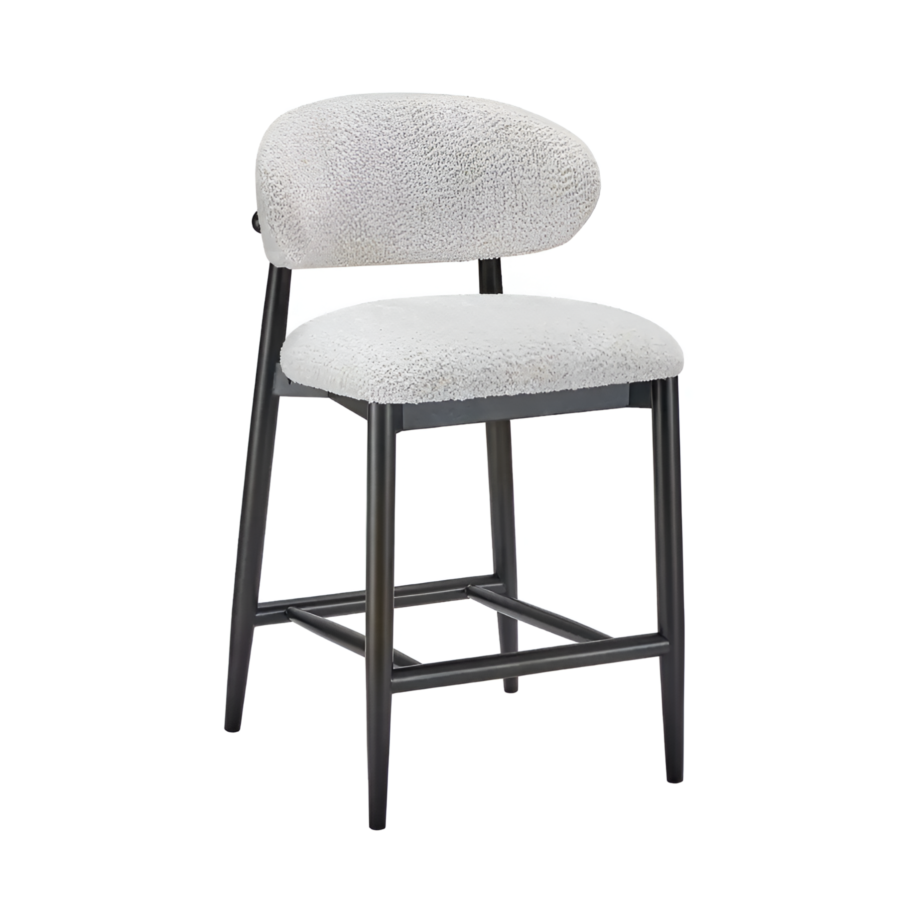 Hoker CHERRY kremowy z czarną podstawą