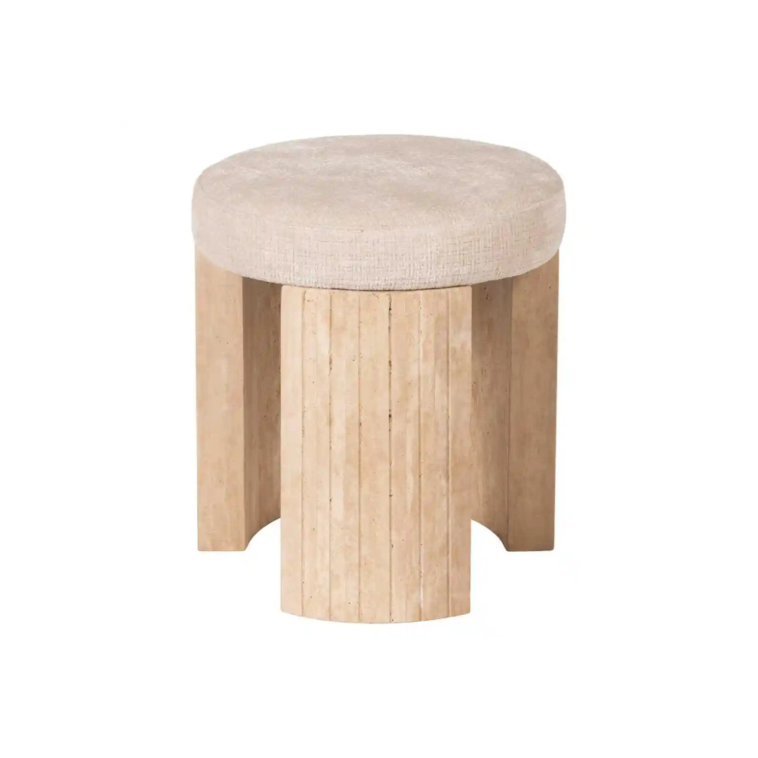 Beige GALLICE Pouf