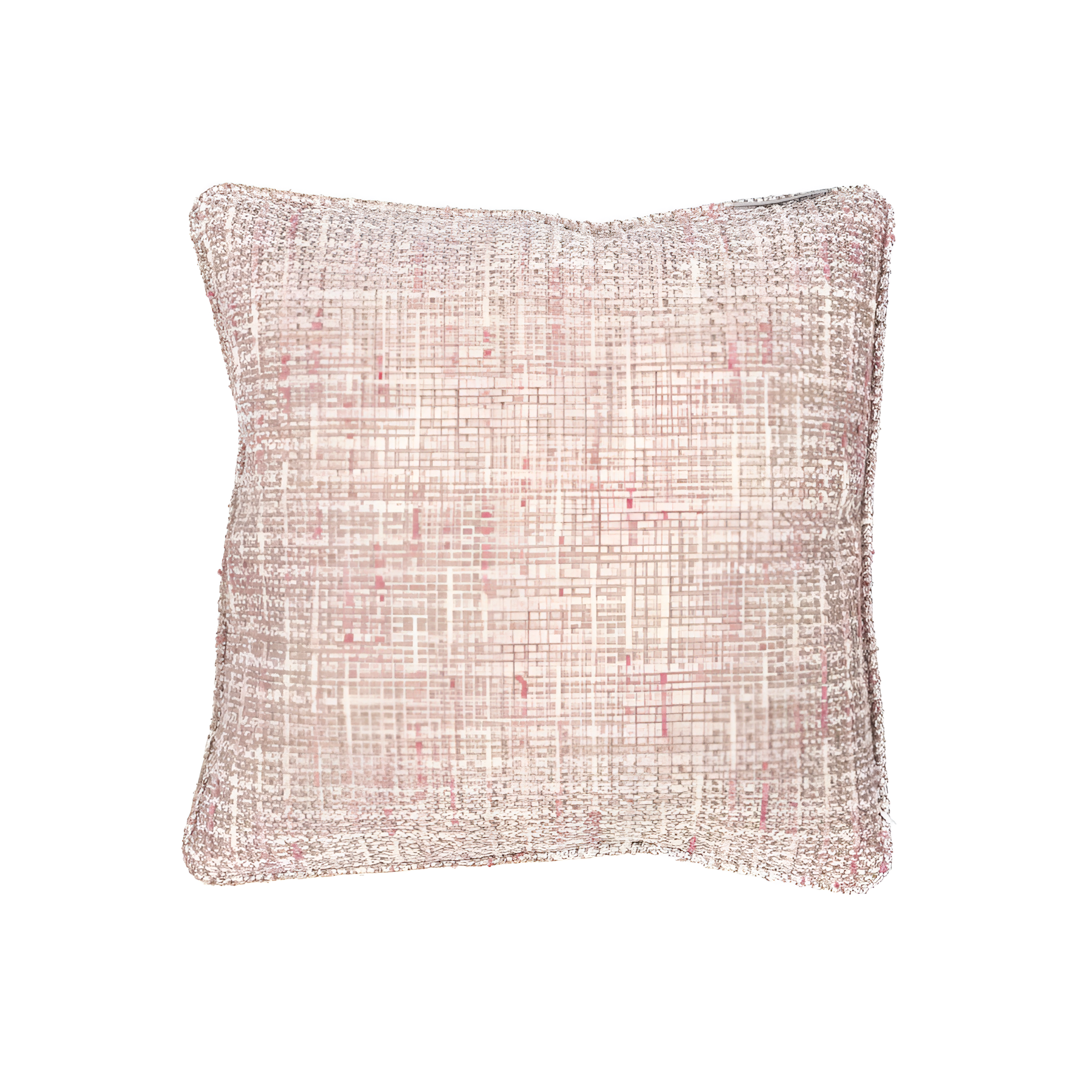 LINA Cushion Cream with Pink
