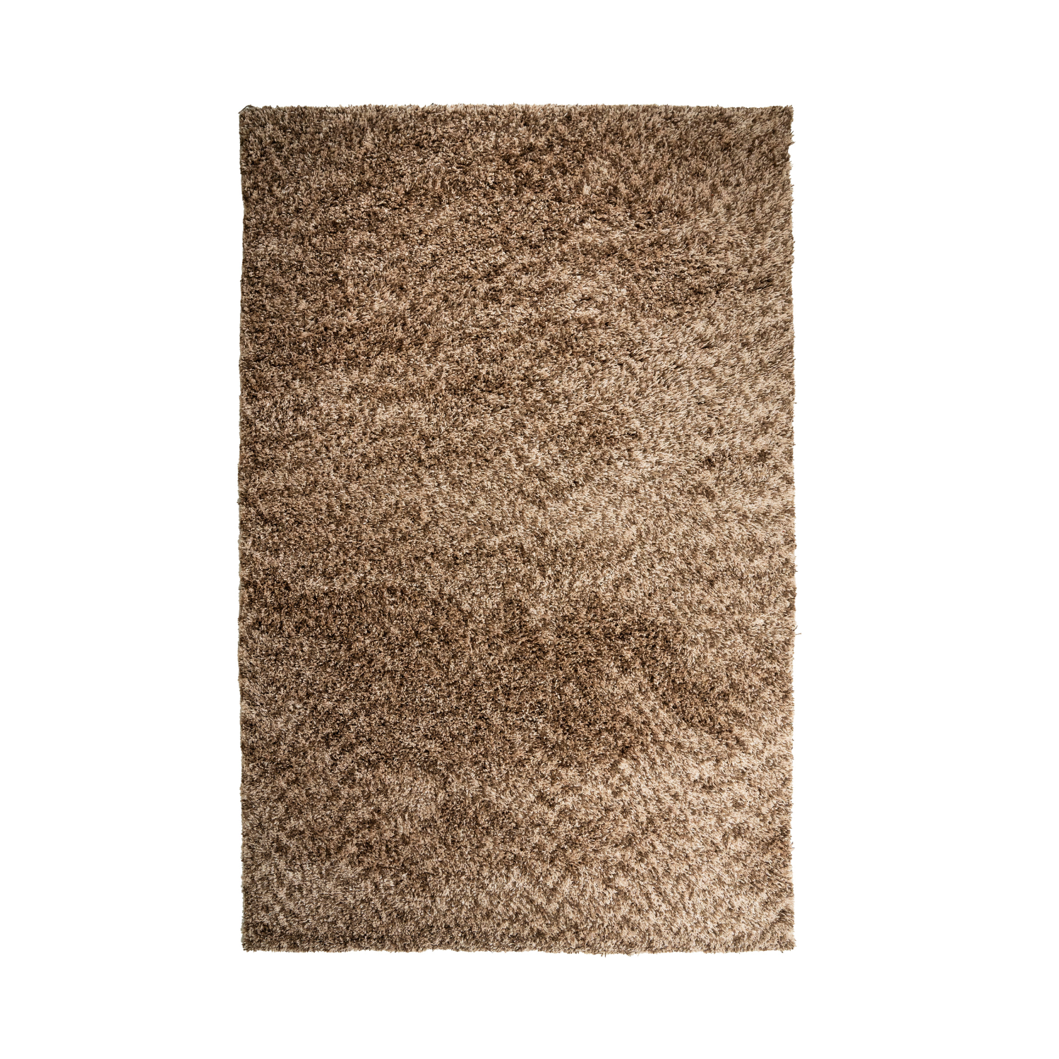 MIXI brown rug with long pile