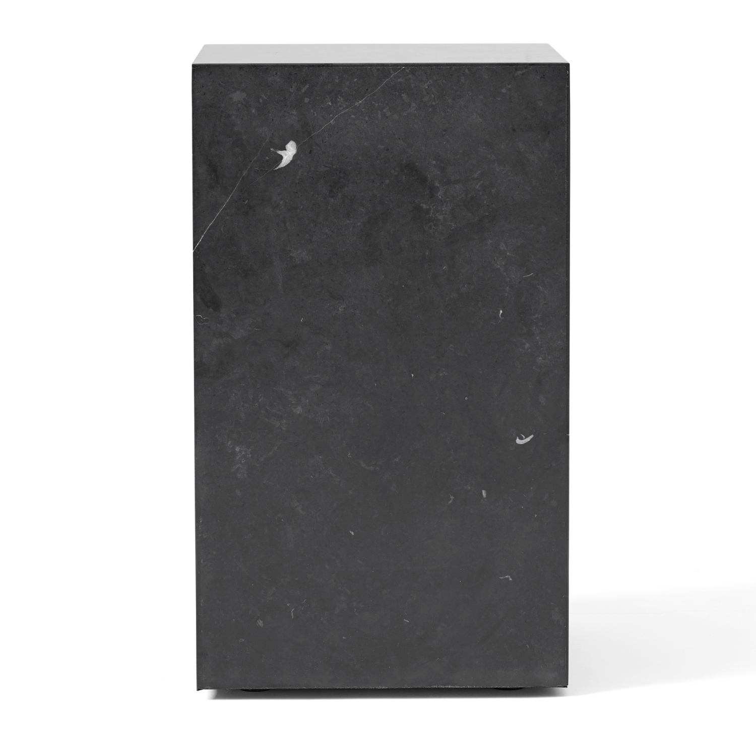 Bočný stolík PLINTH grafitový mramor