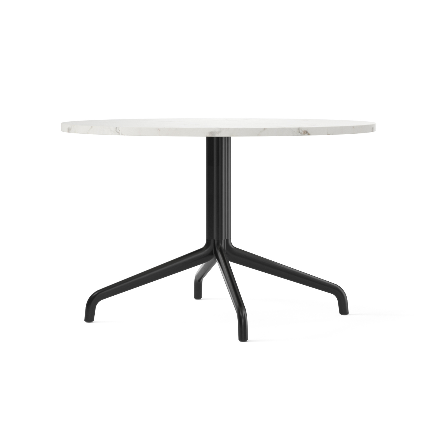 Kávový stolík HARBOUR biely mramor