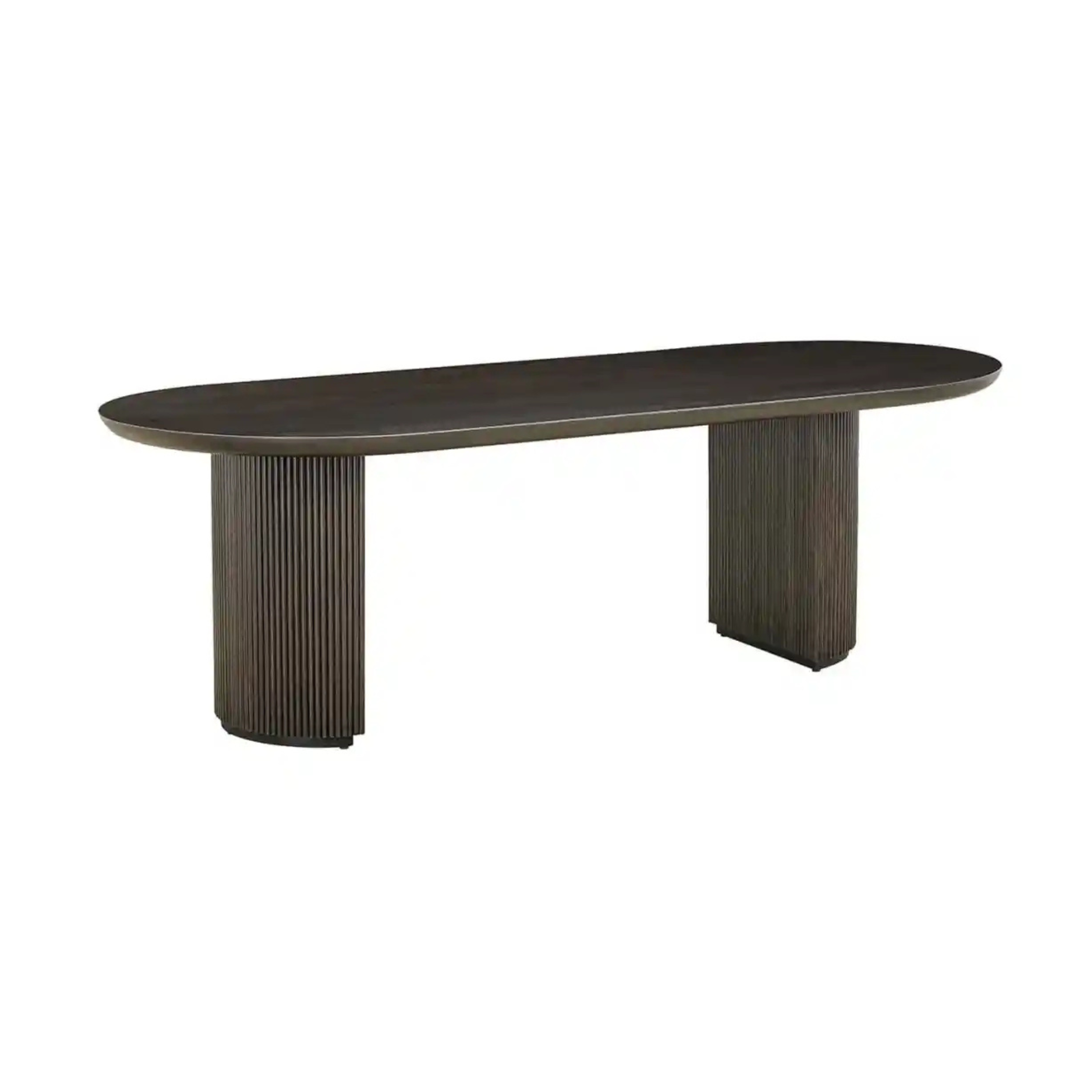 Stôl KINGSTON hnedý dubový dyha