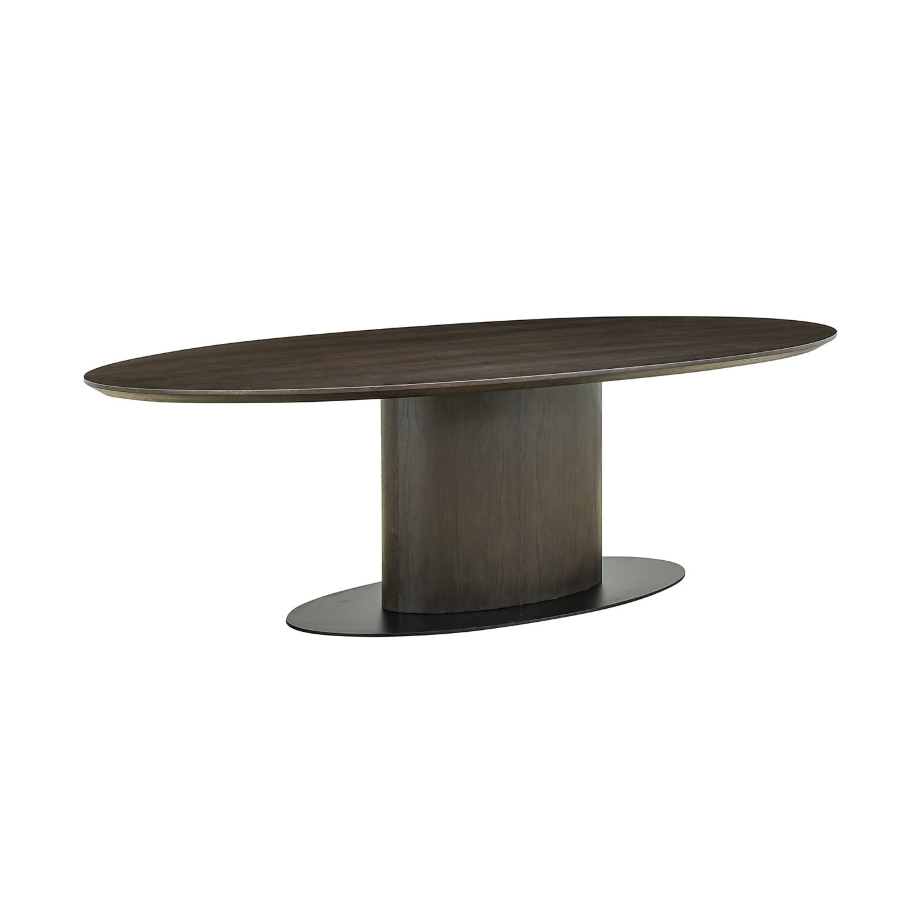 Stôl GORDON hnedý dubový dyha