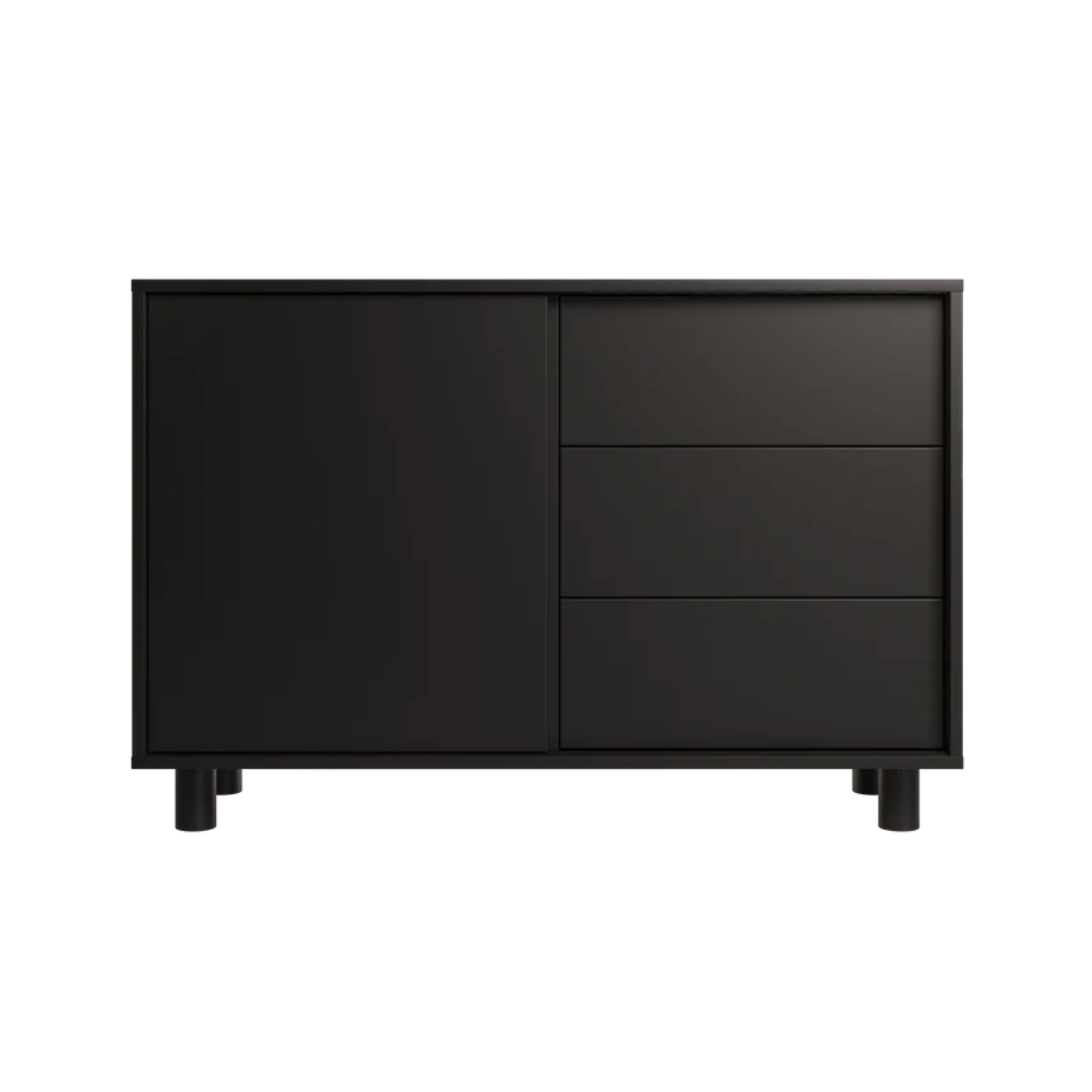 PAC Chest of Drawers Black