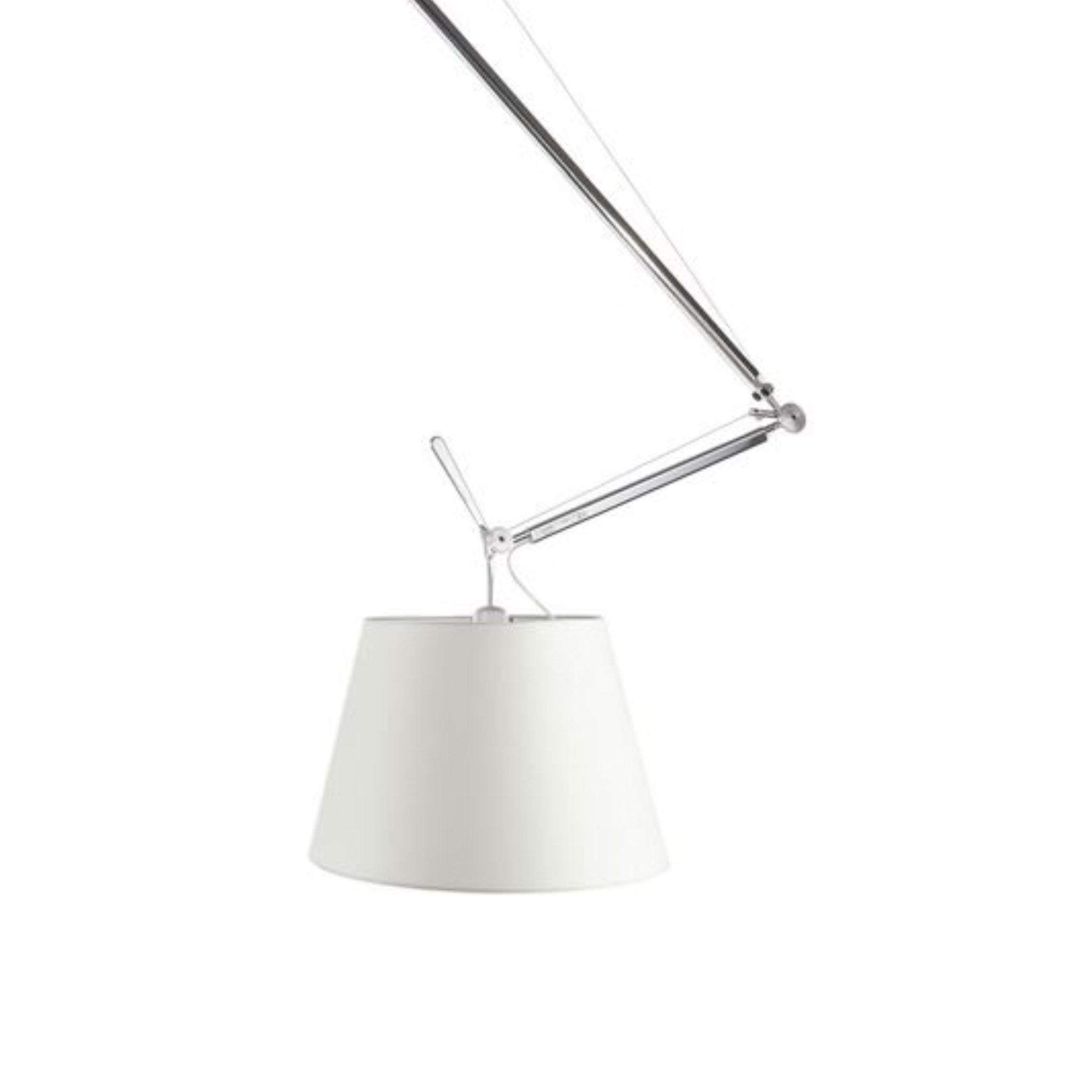 TOLOMEO Gray Satin Pendant Lamp