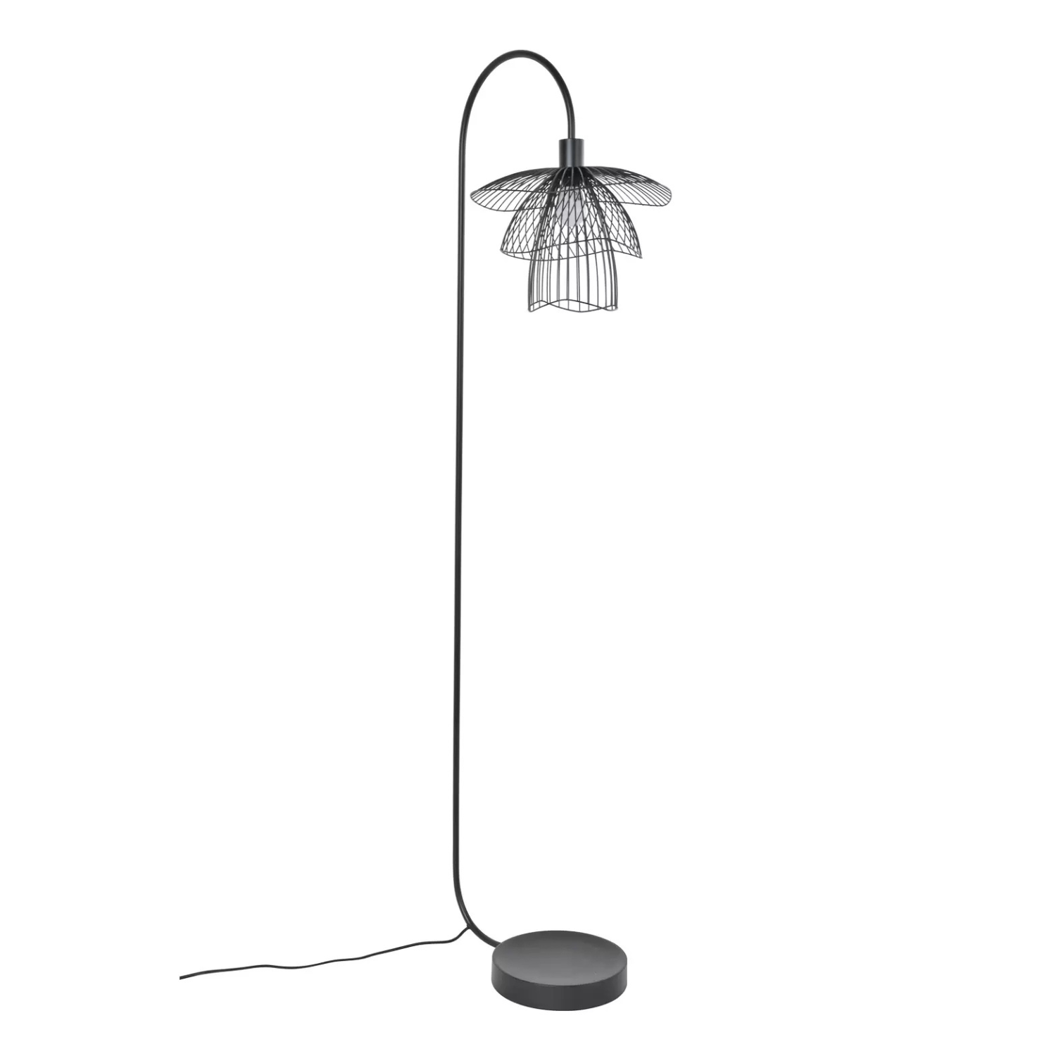Lampa podłogowa PAPILLON czarny