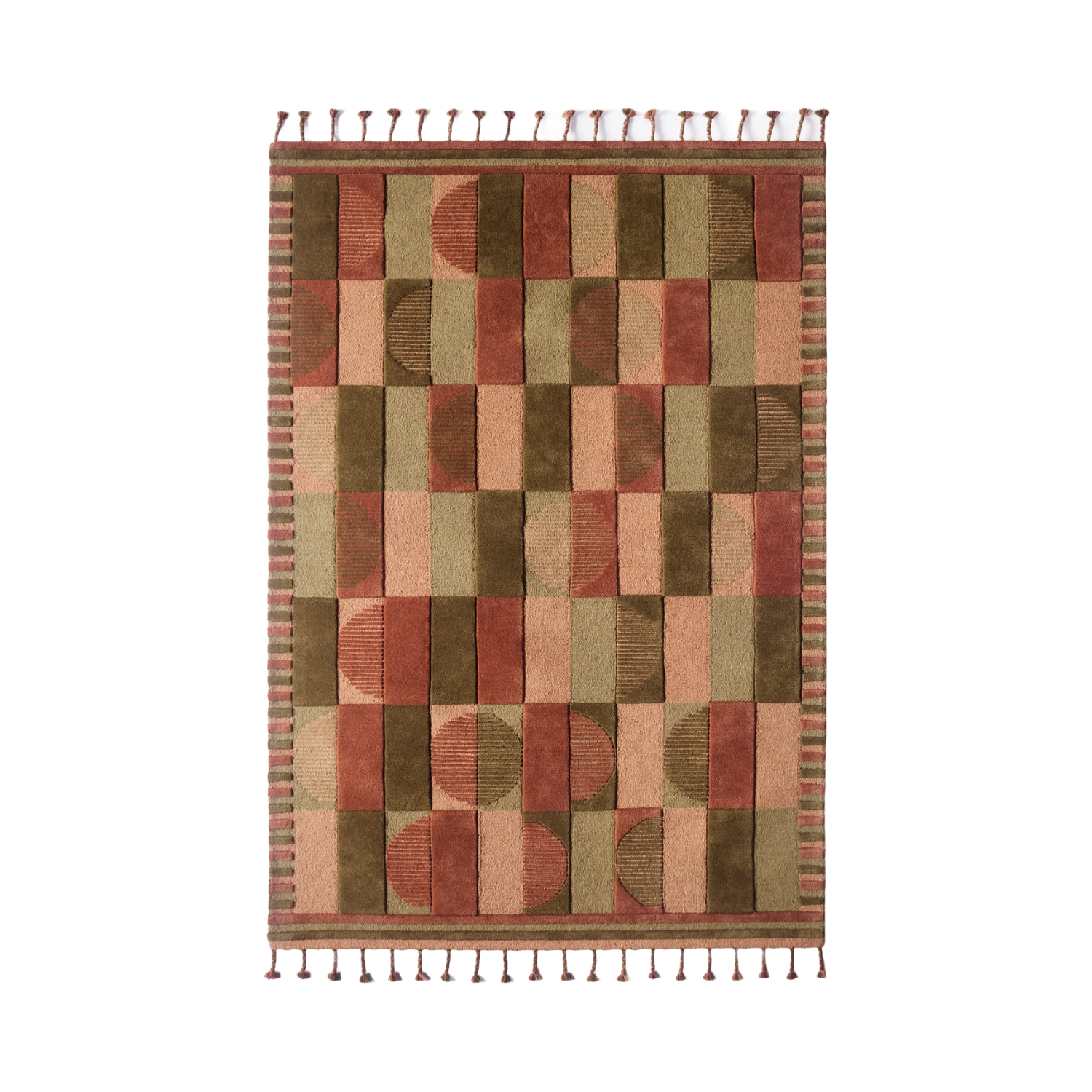 Dywan MURILLO bordowo-zielony