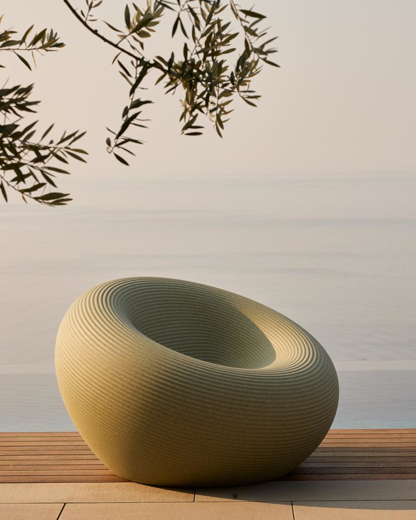 Záhradné kreslo NAMI svetlozelené