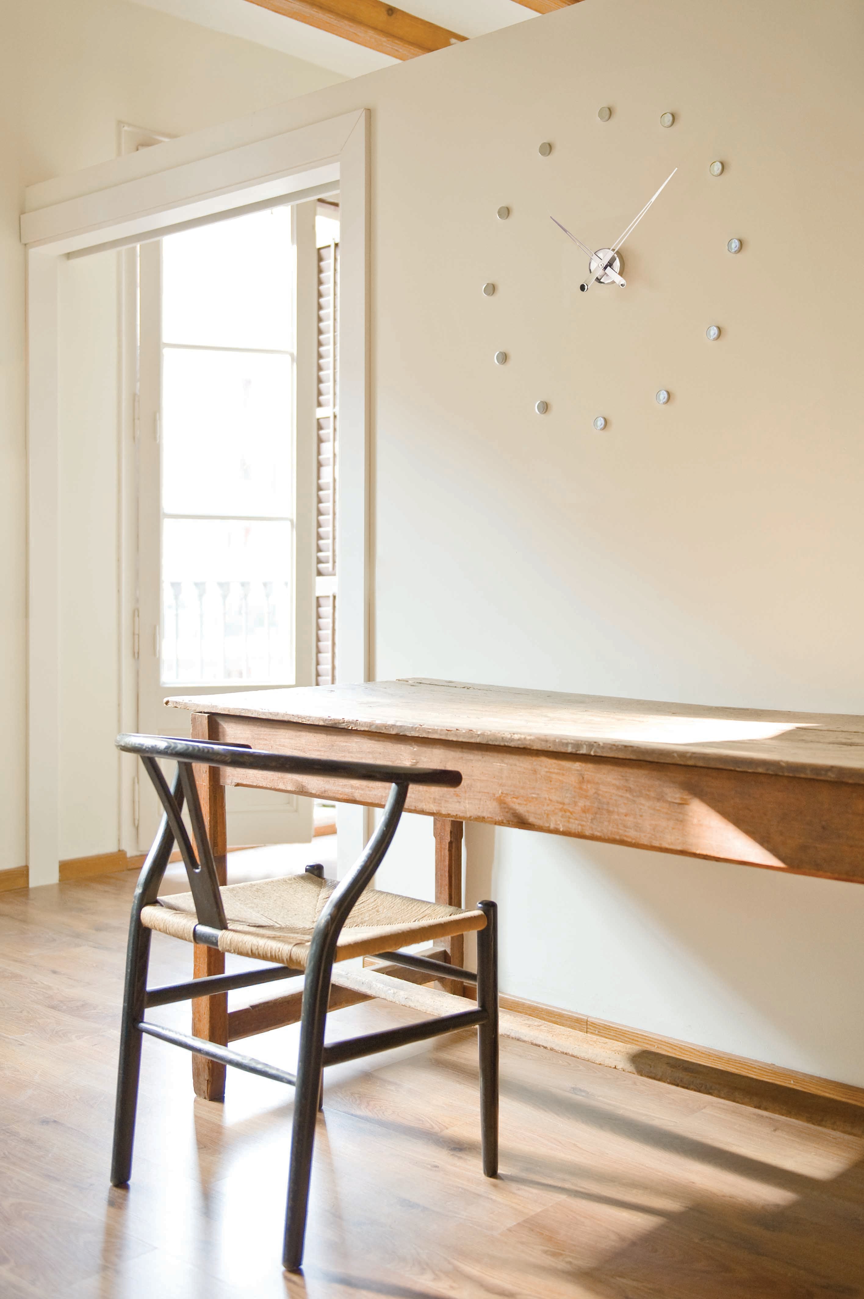 Nástenné hodiny RODON chrómované