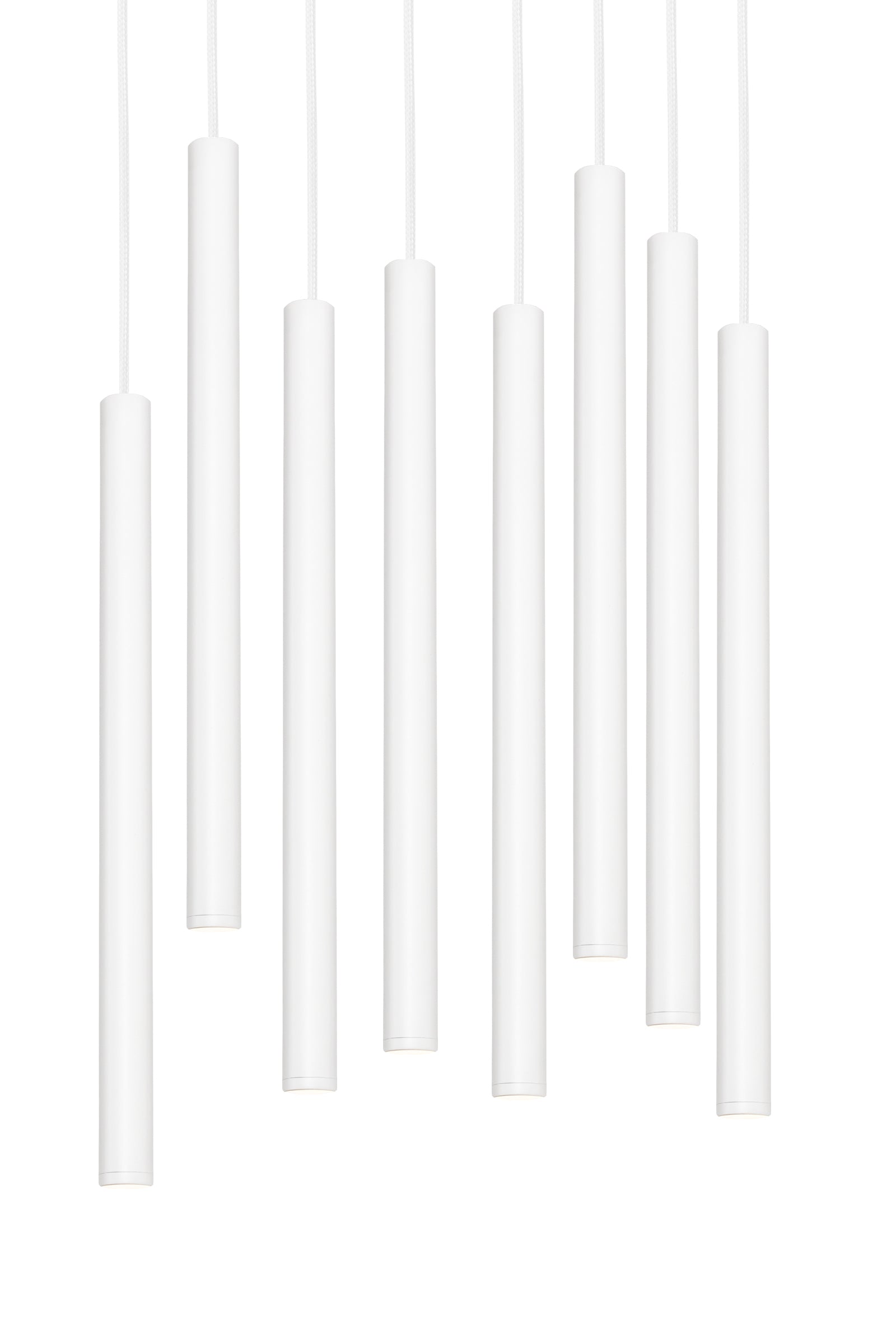 ROLL 8 White Pendant Lamp