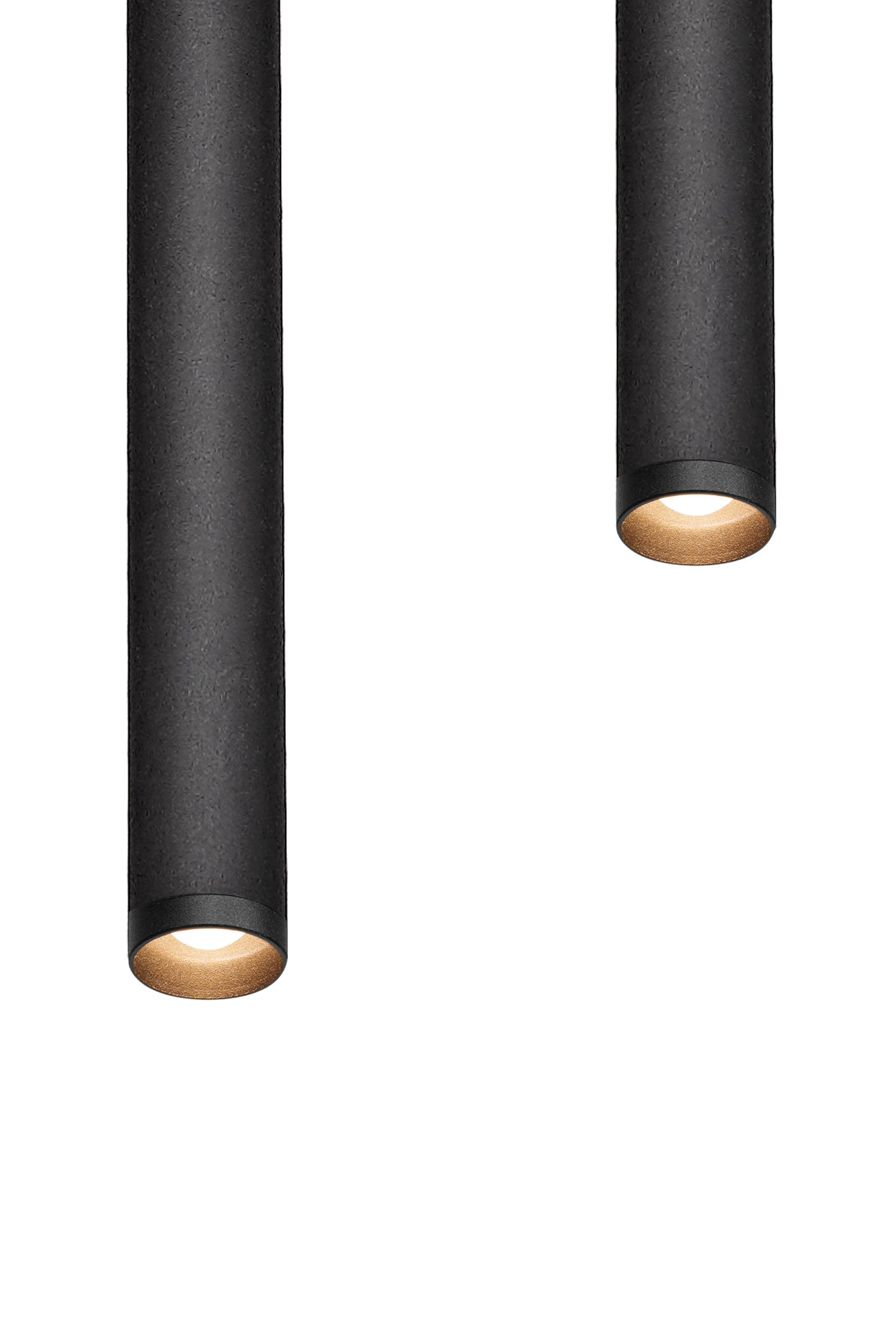 Závesná lampa ROLL 2 čierna