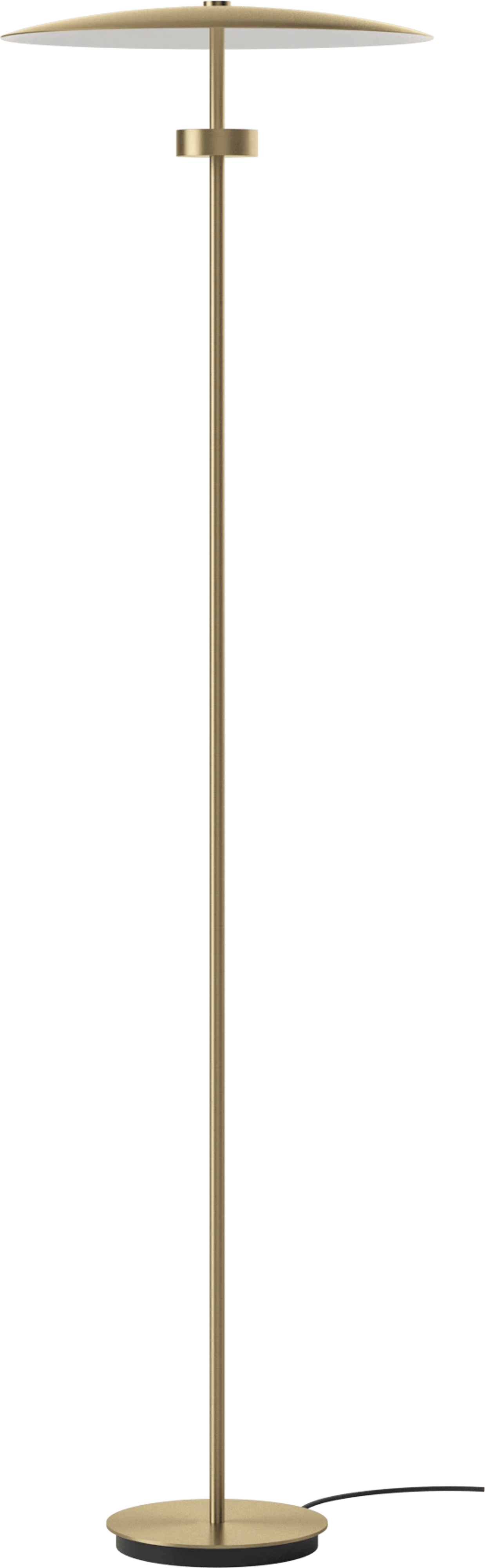 Brass reflection floor lamp