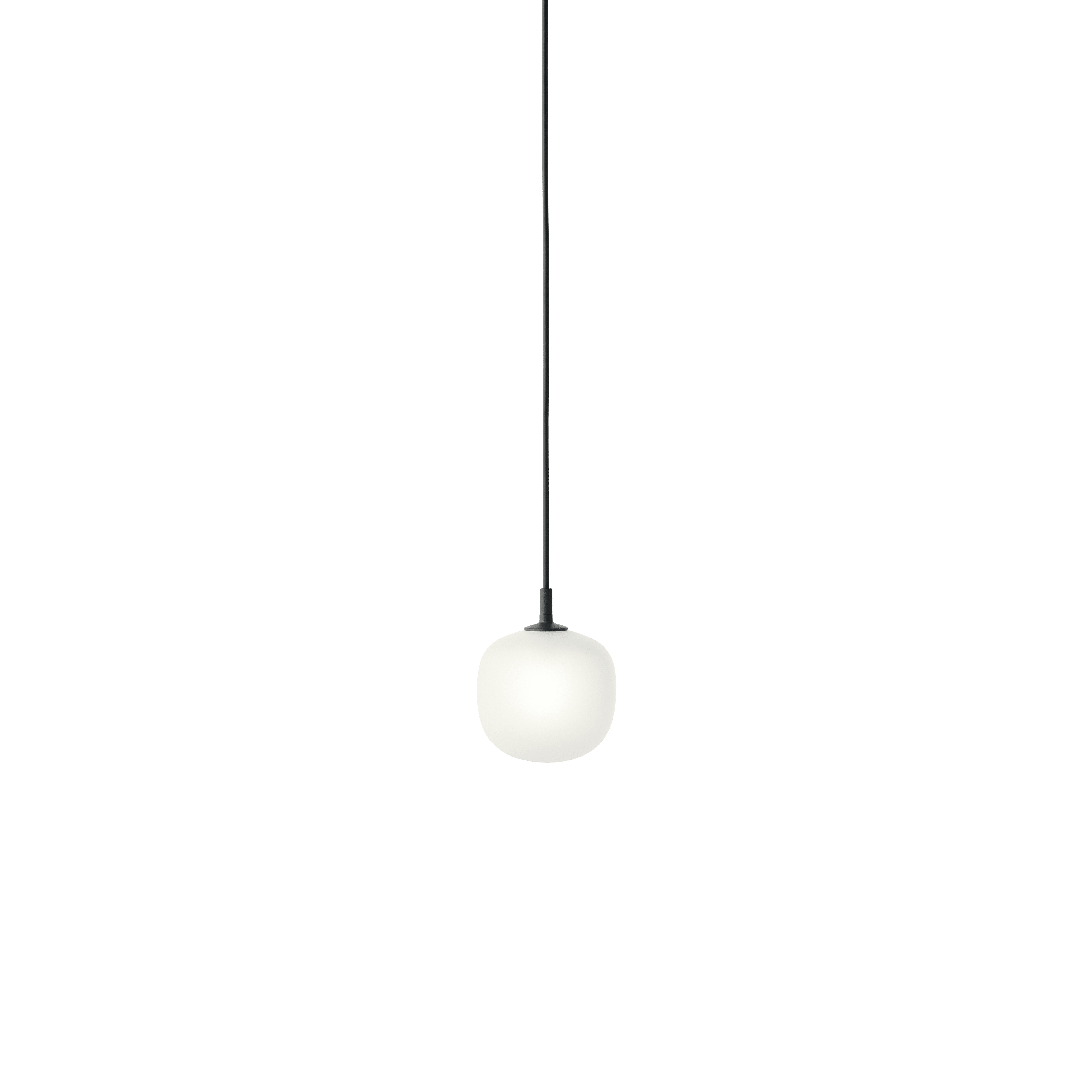 Závesná lampa RIME čierna