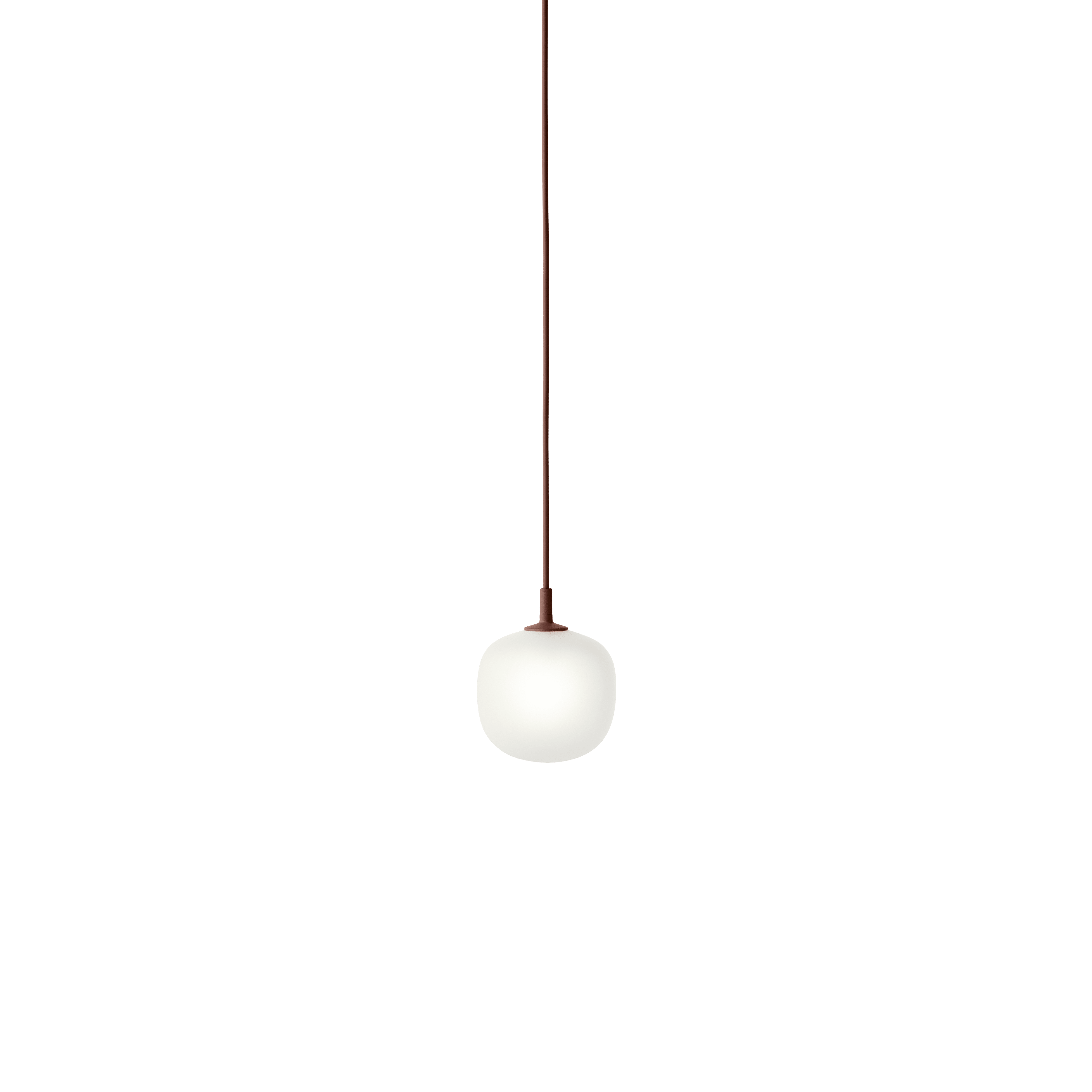 Závesná lampa RIME bordová