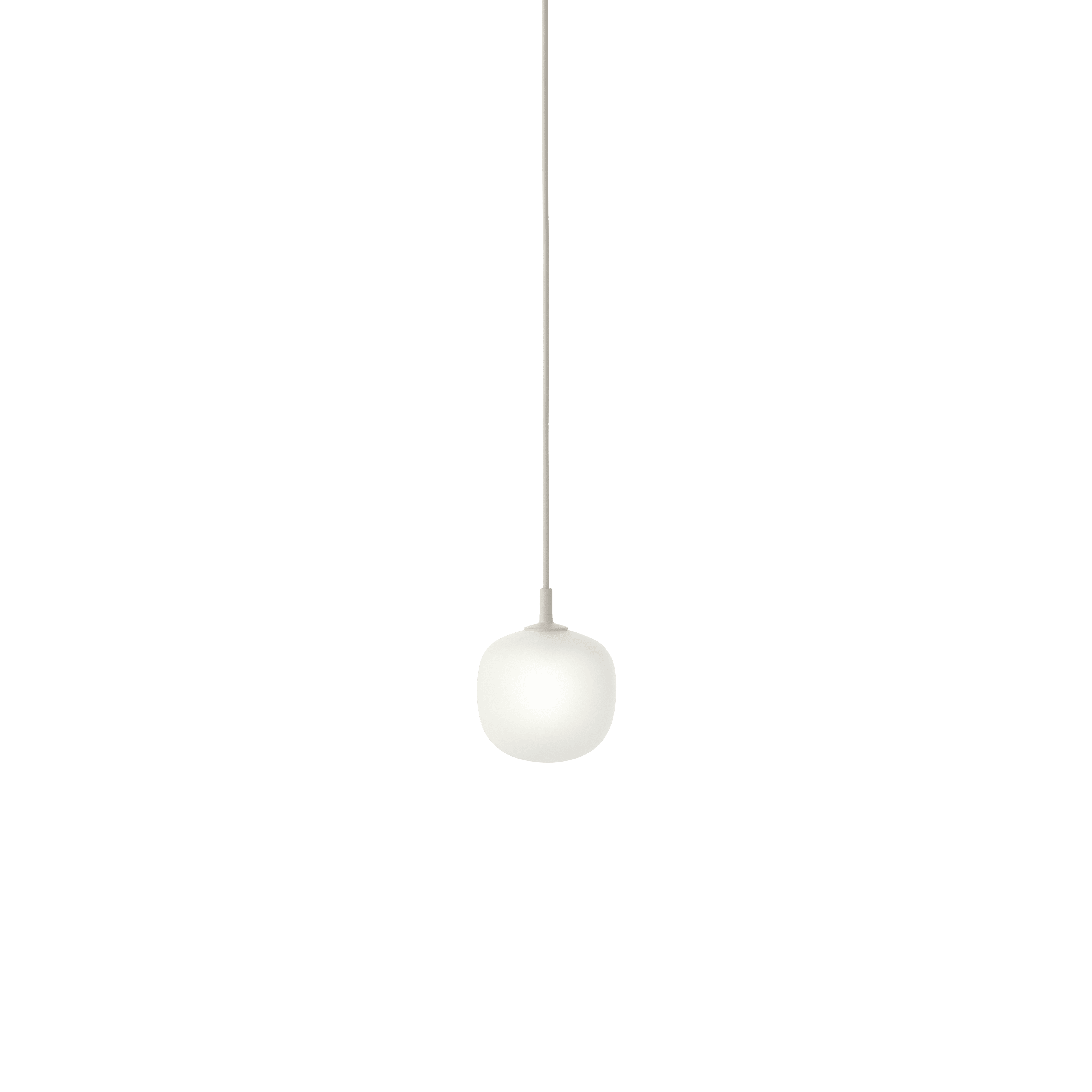Závesná lampa RIME sivá