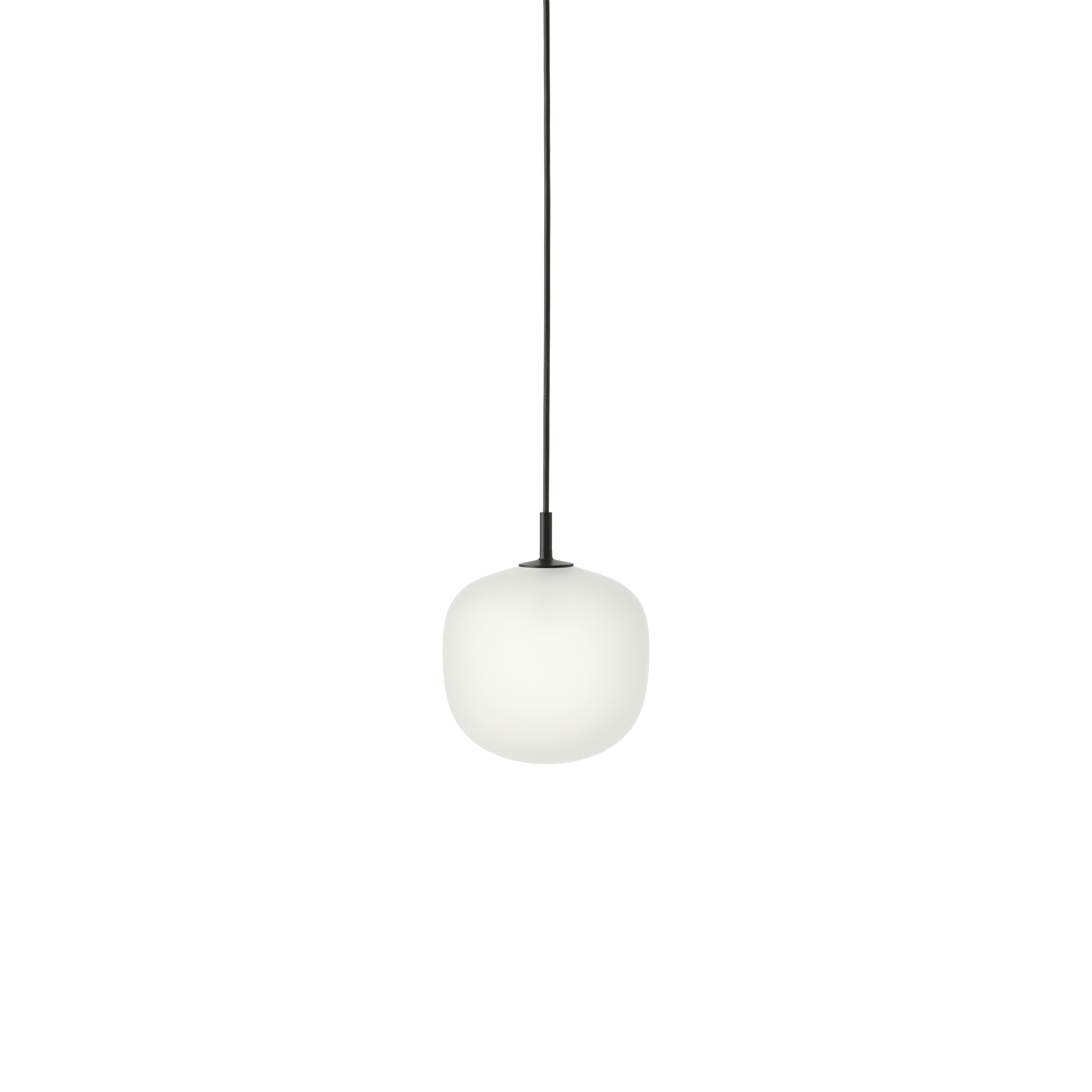 Závesná lampa RIME čierna