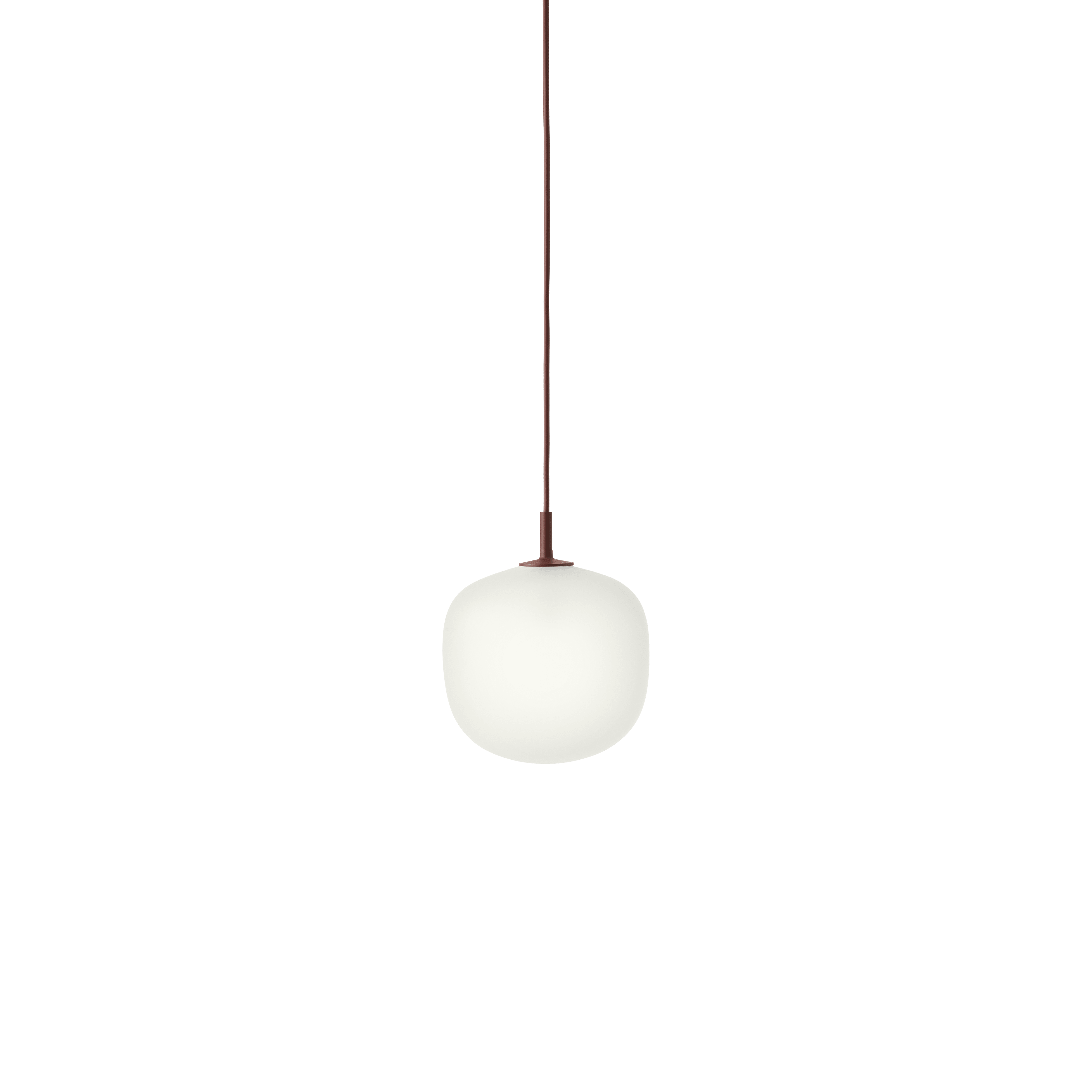 Závesná lampa RIME bordová