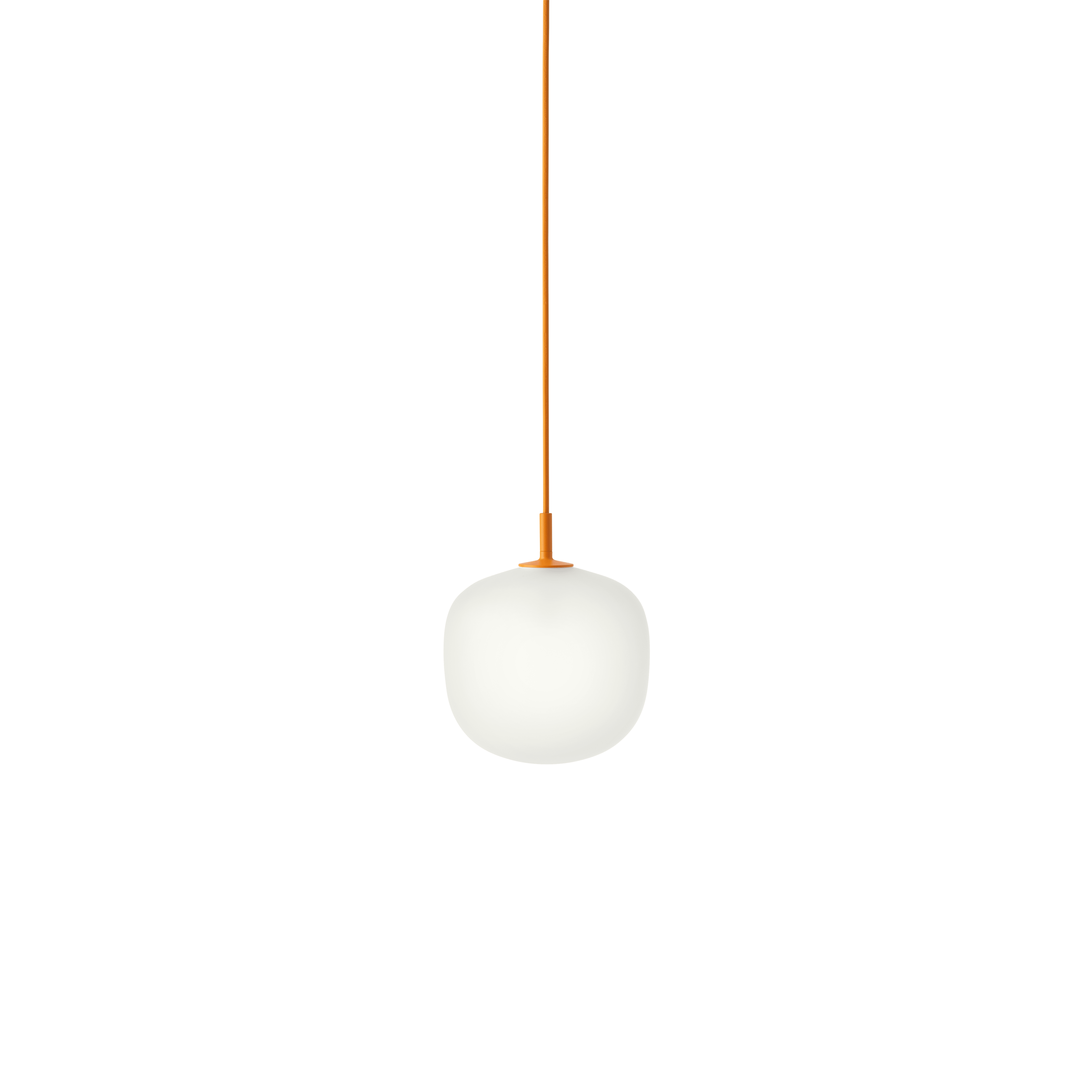 Závesná lampa RIME oranžová