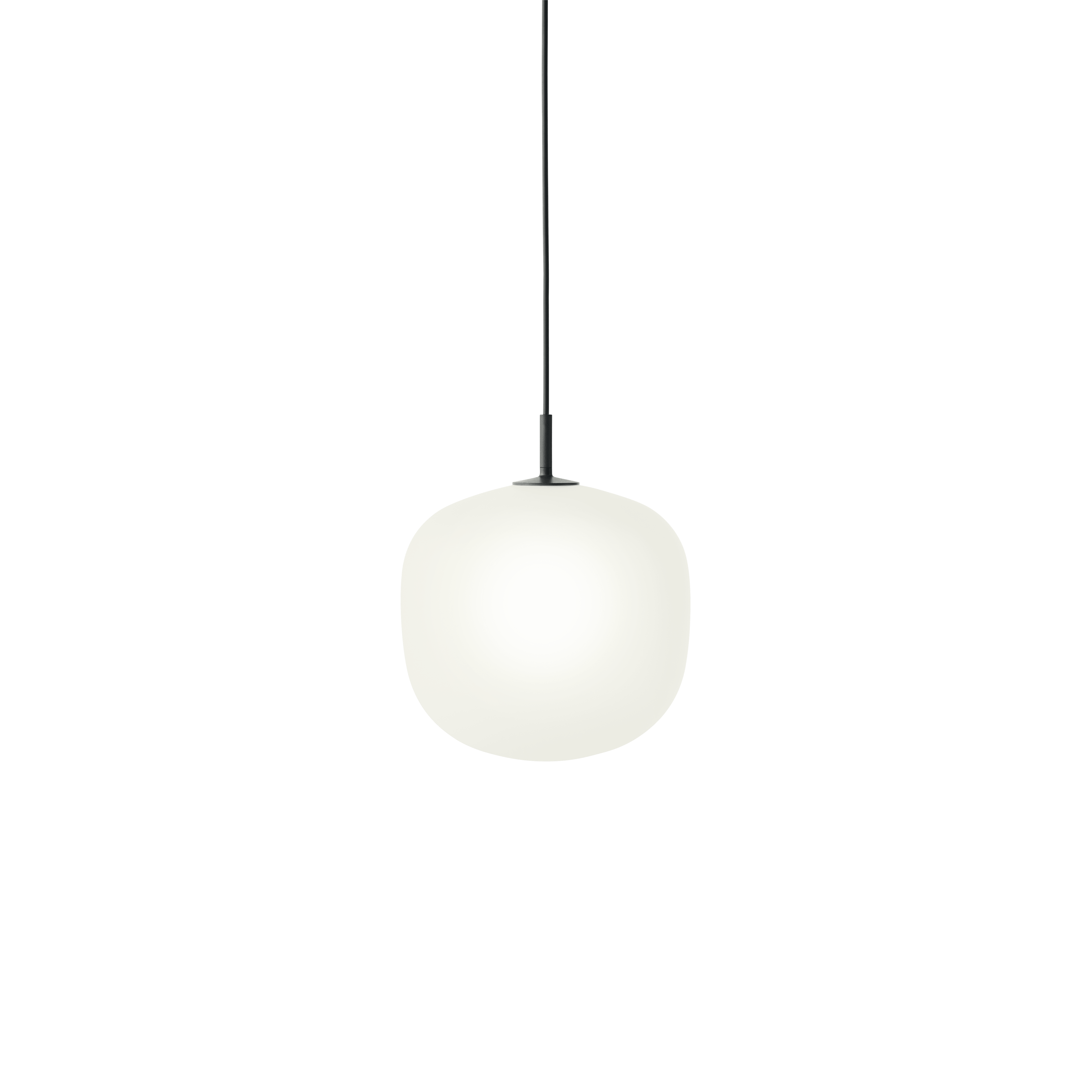 Závesná lampa RIME čierna