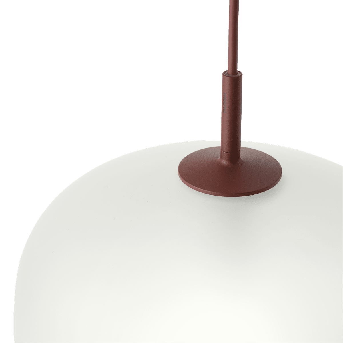 Závesná lampa RIME bordová