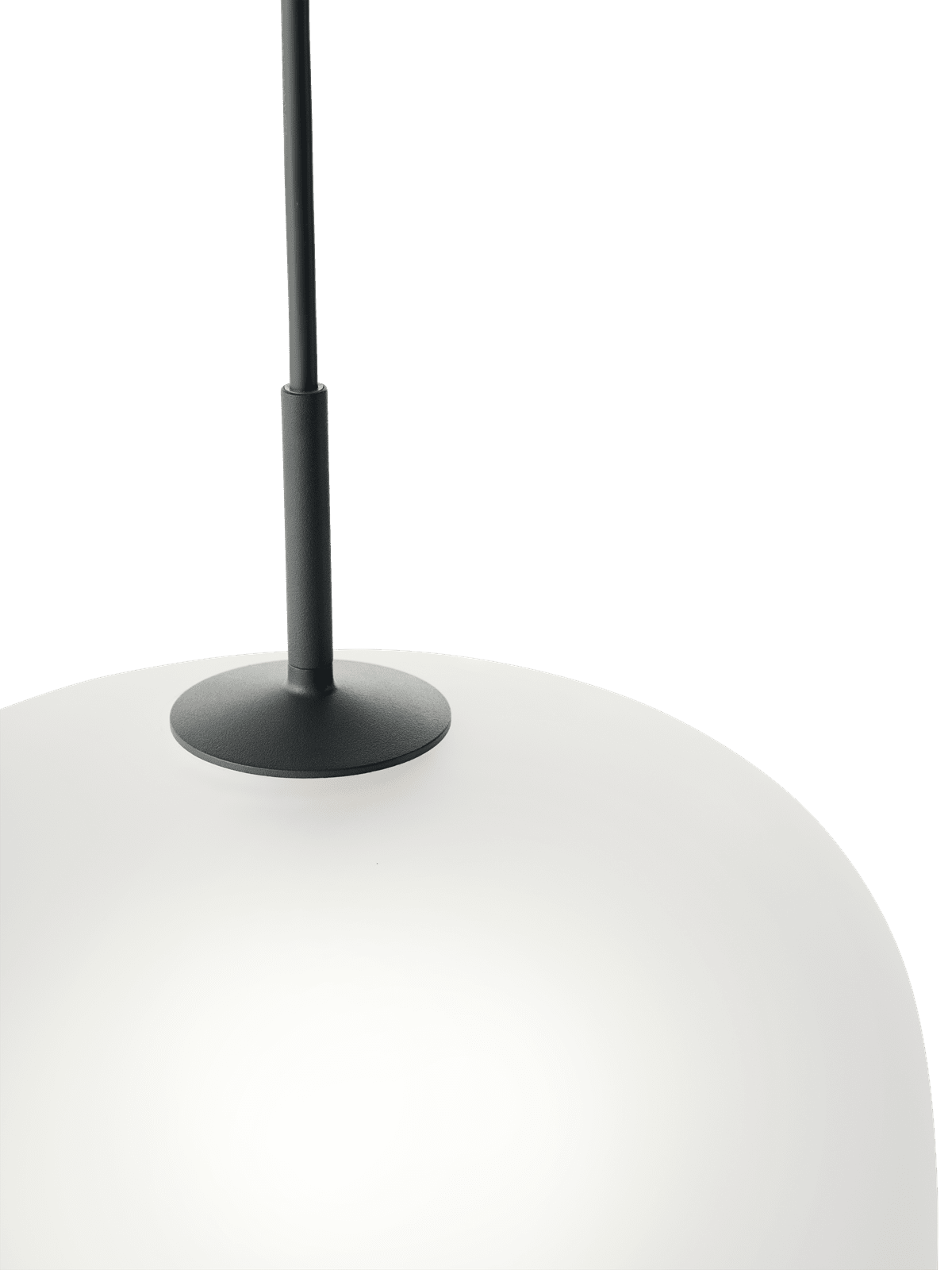 Závesná lampa RIME čierna