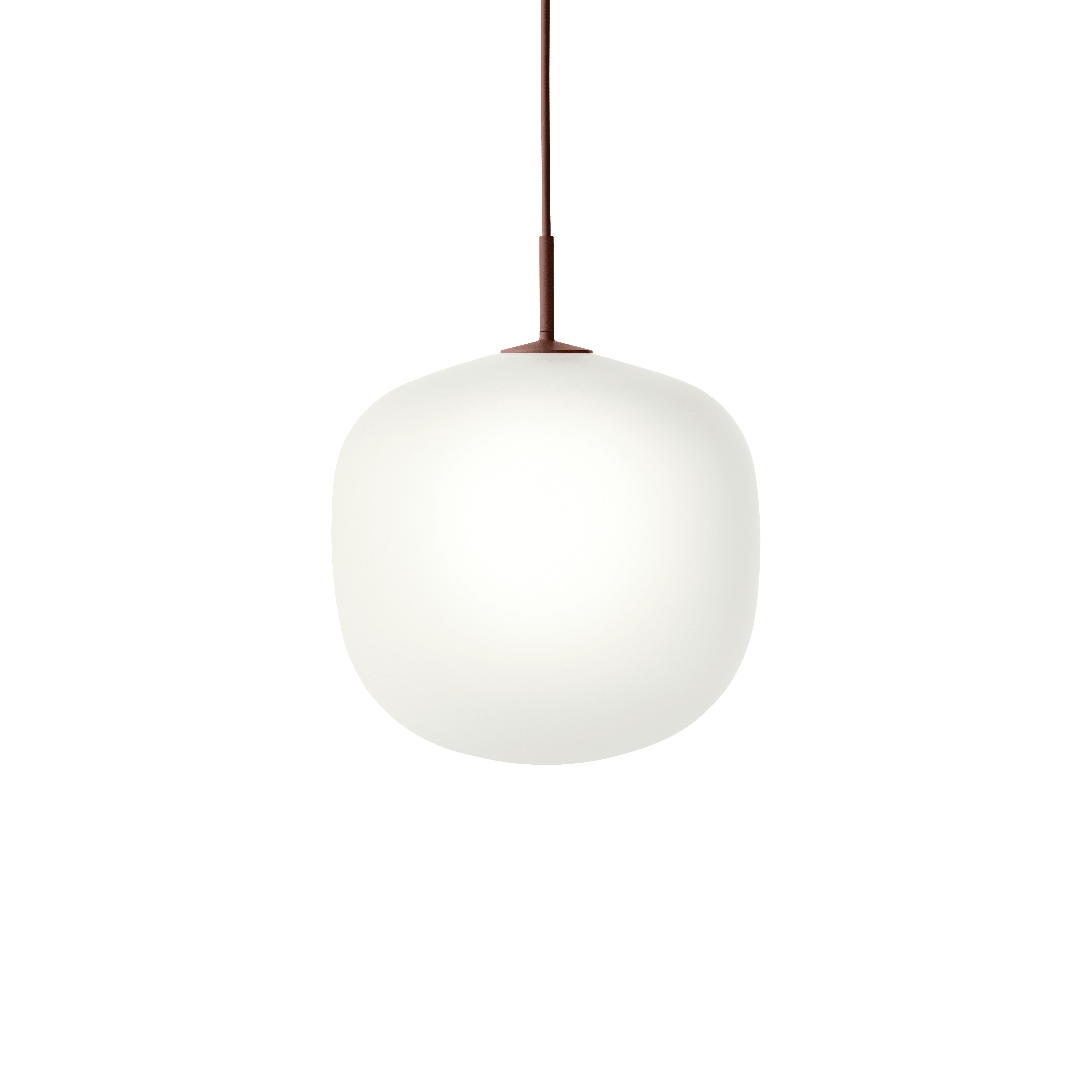 Závesná lampa RIME bordová