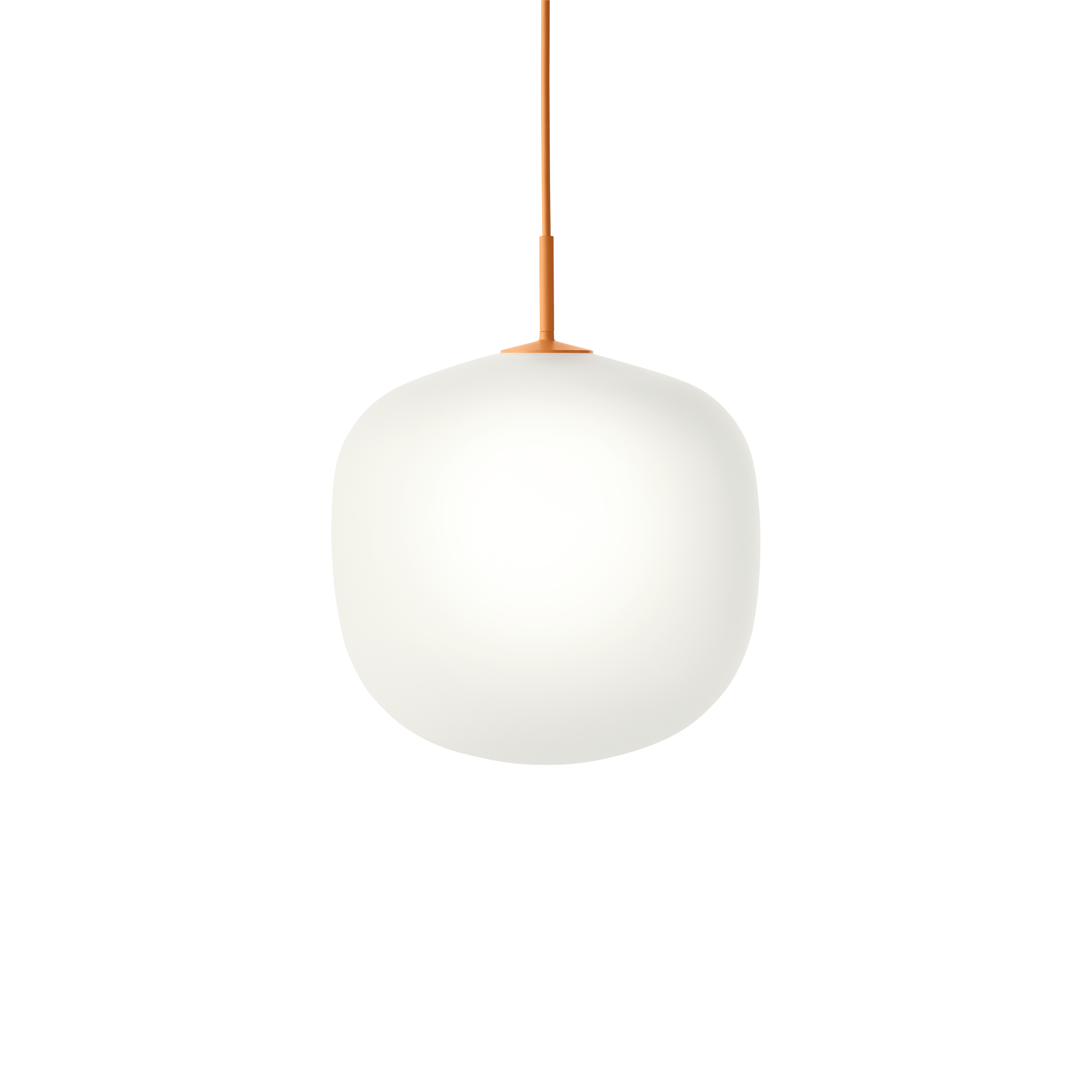 Závesná lampa RIME oranžová