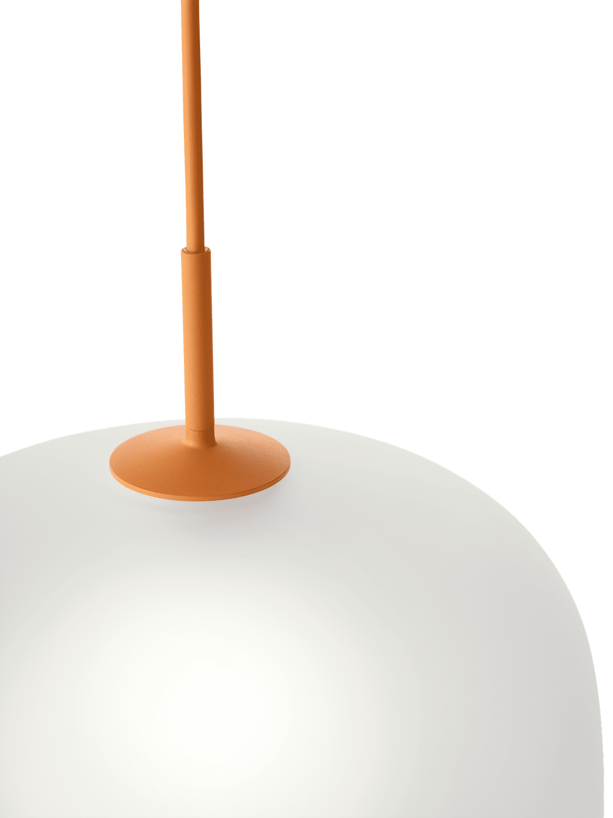 Závesná lampa RIME oranžová