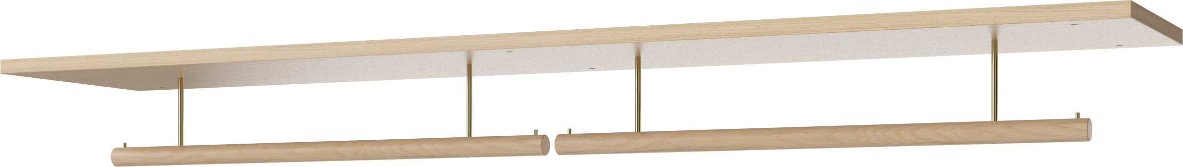 Vešiak ROD bielený dubový dyha