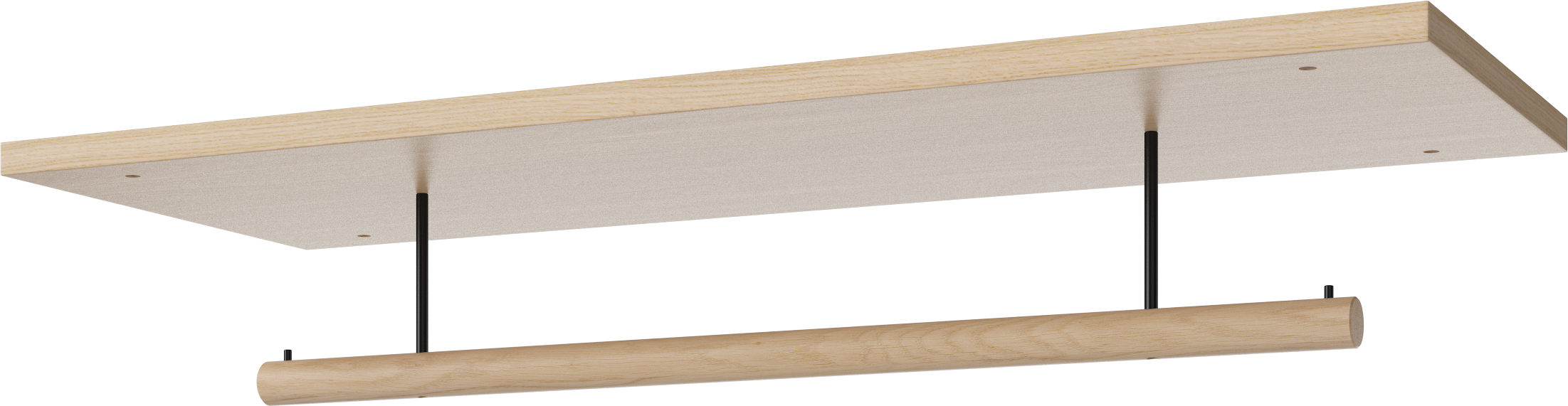 Vešiak ROD bielený dubový dyha