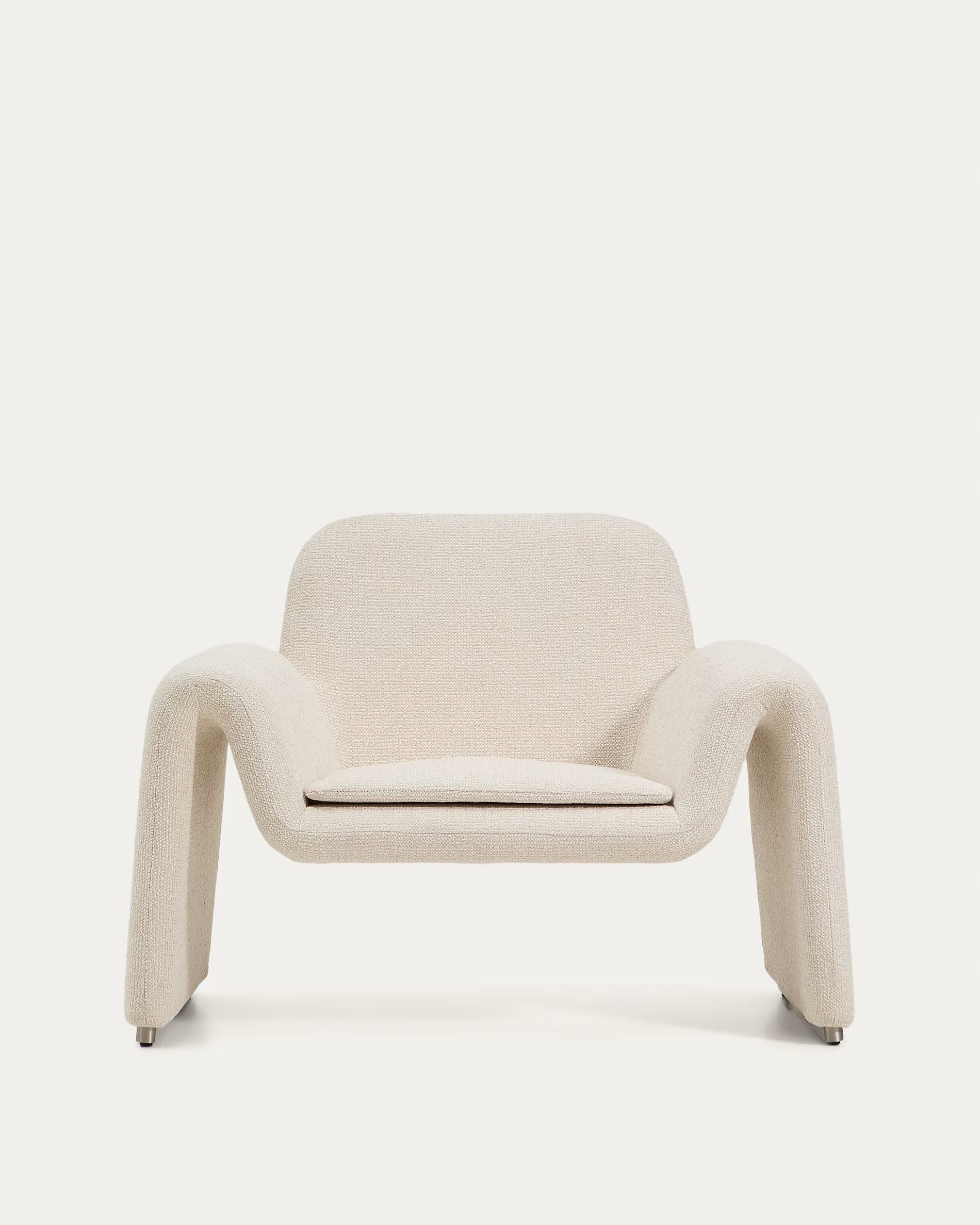 MELVIA beige armchair