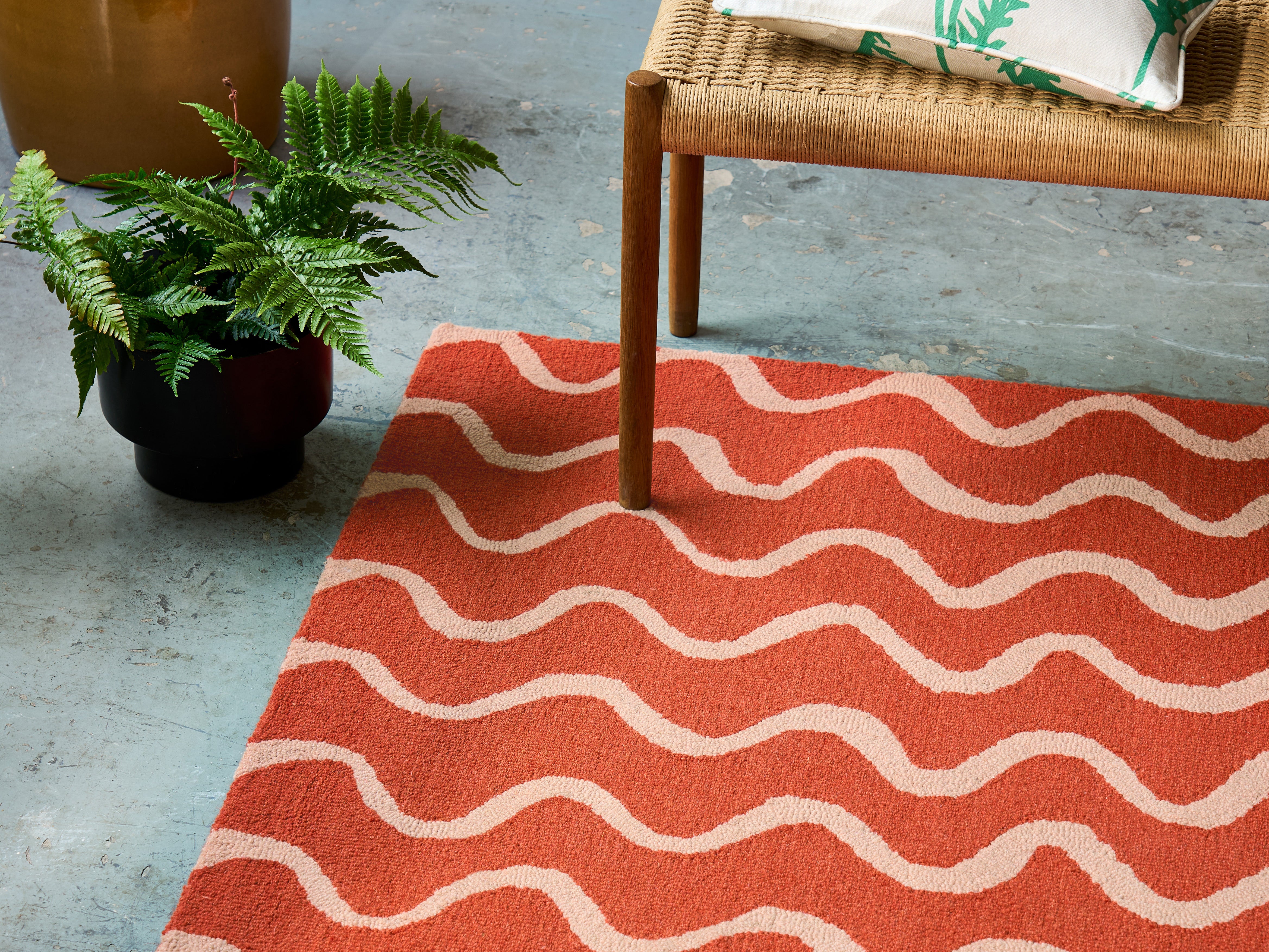 RIBBON Coral Rug